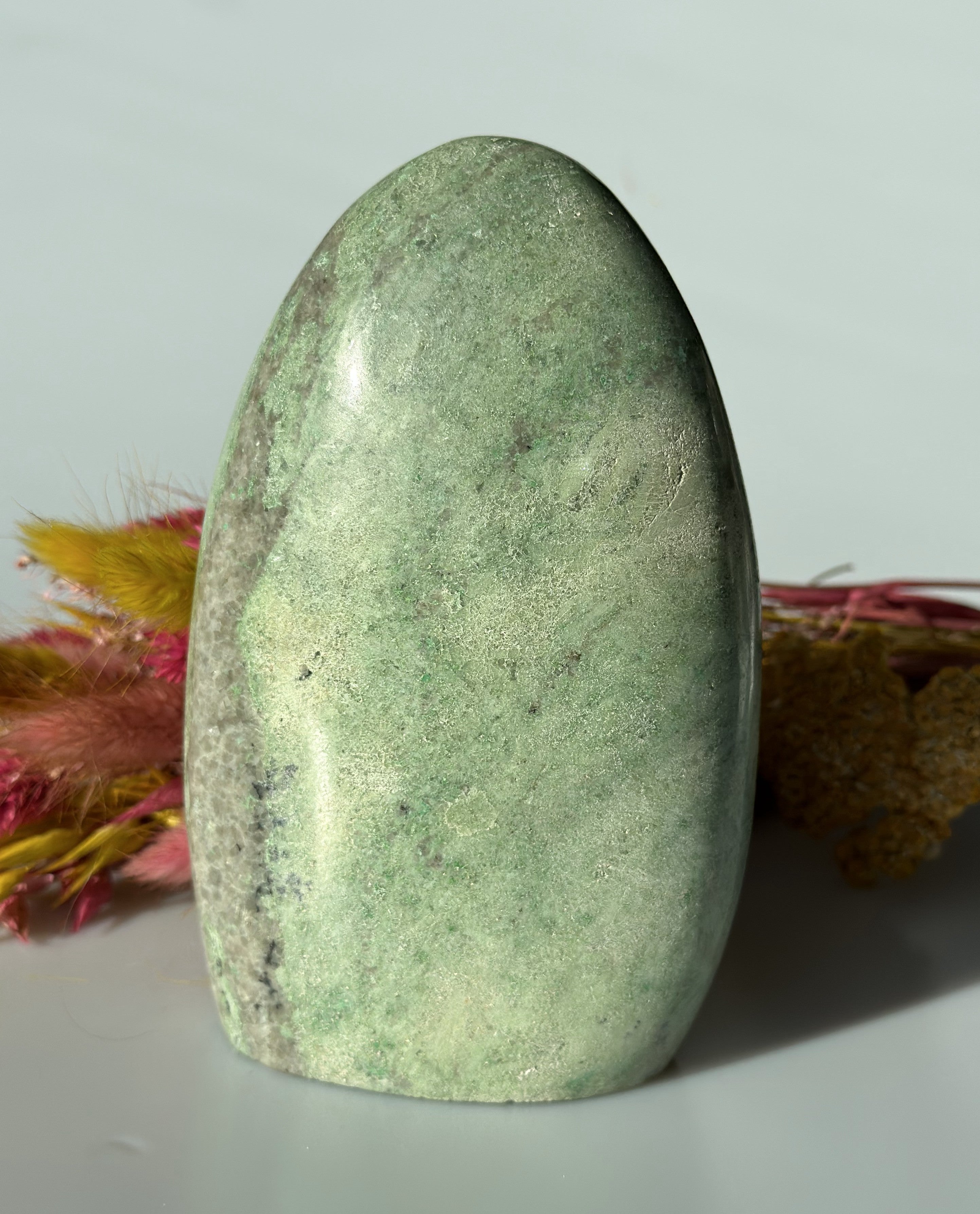 Chrysocolla freeform 14 cm 2