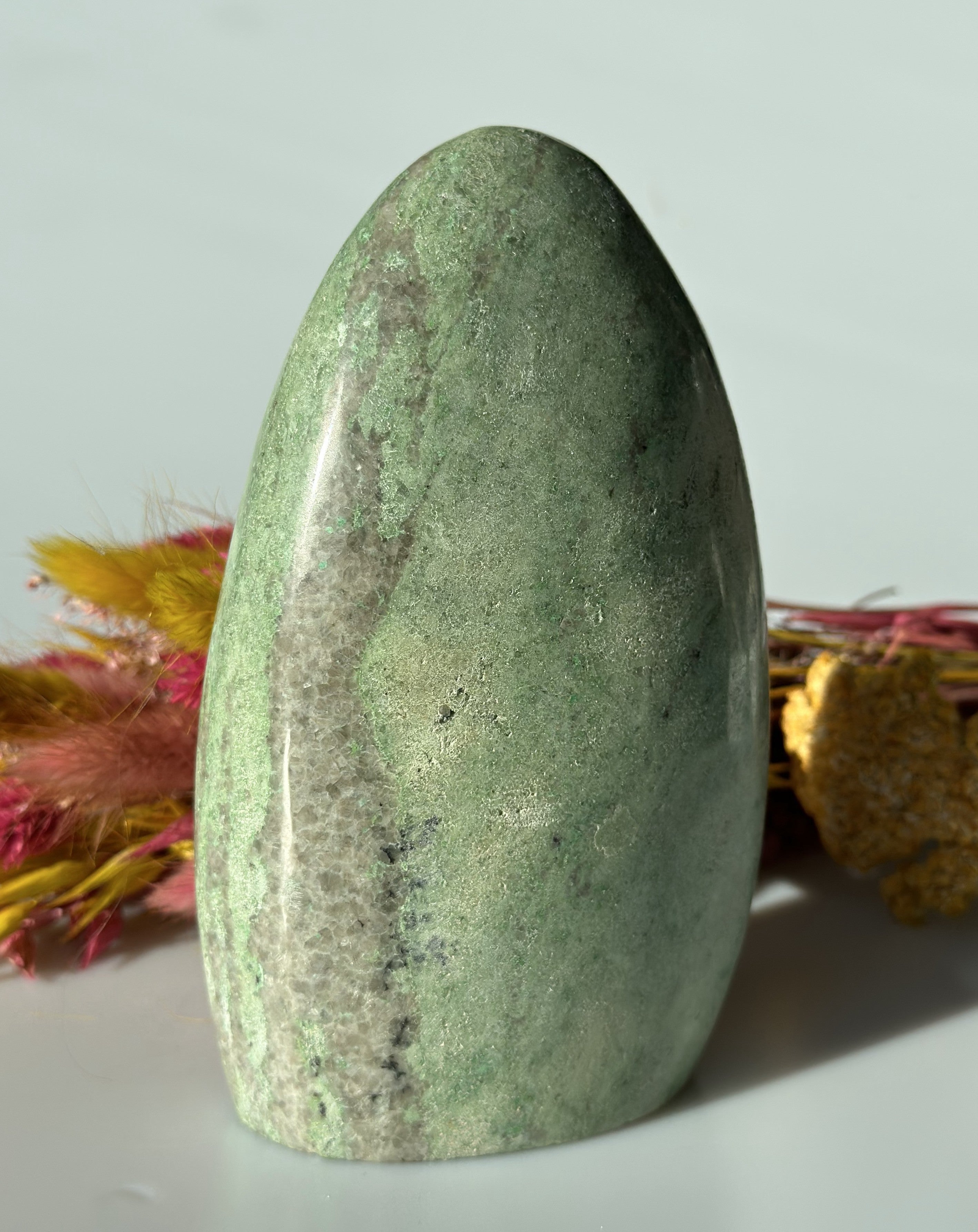 Chrysocolla freeform 14 cm 3
