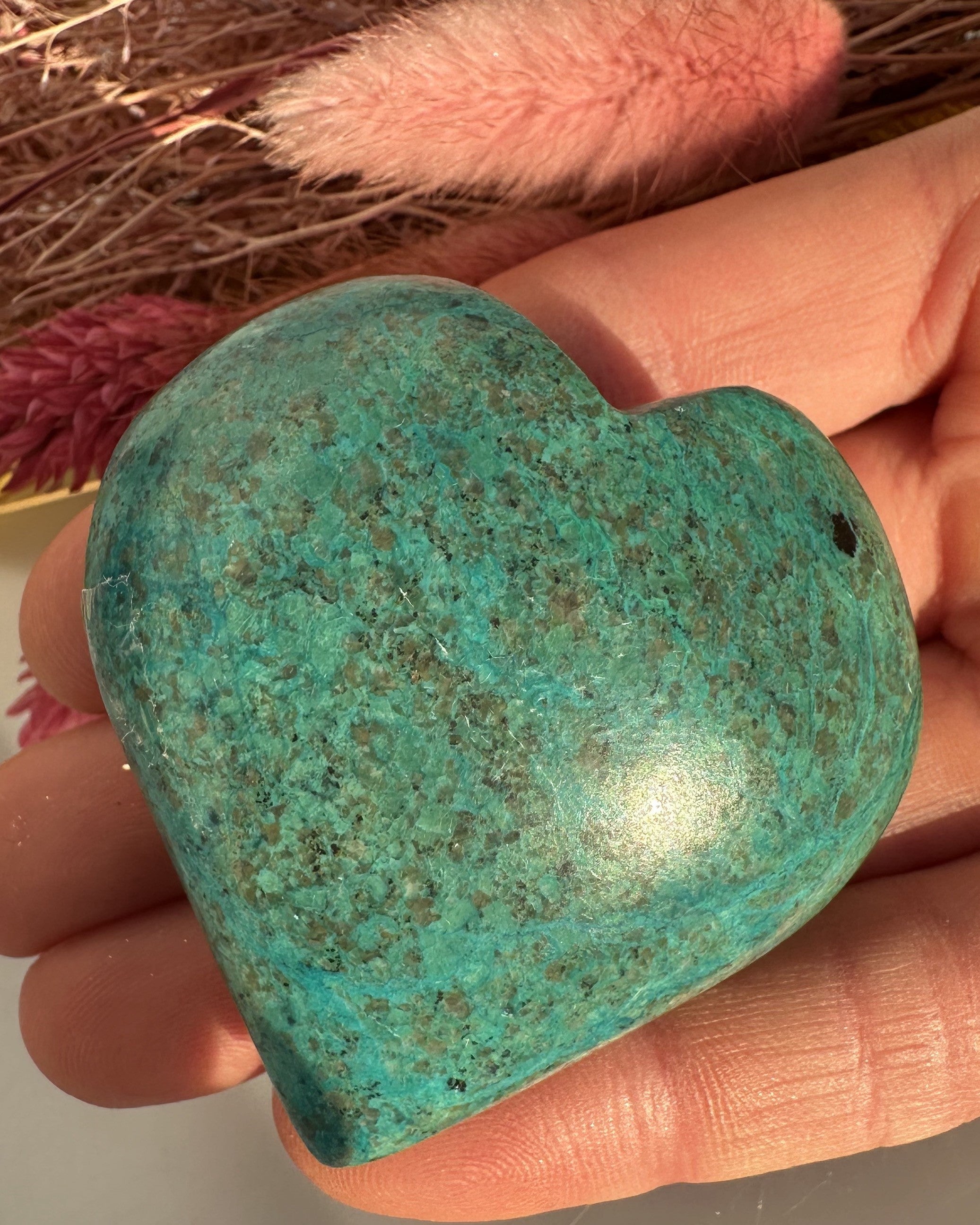 Chrysocolla - Hjerte 3