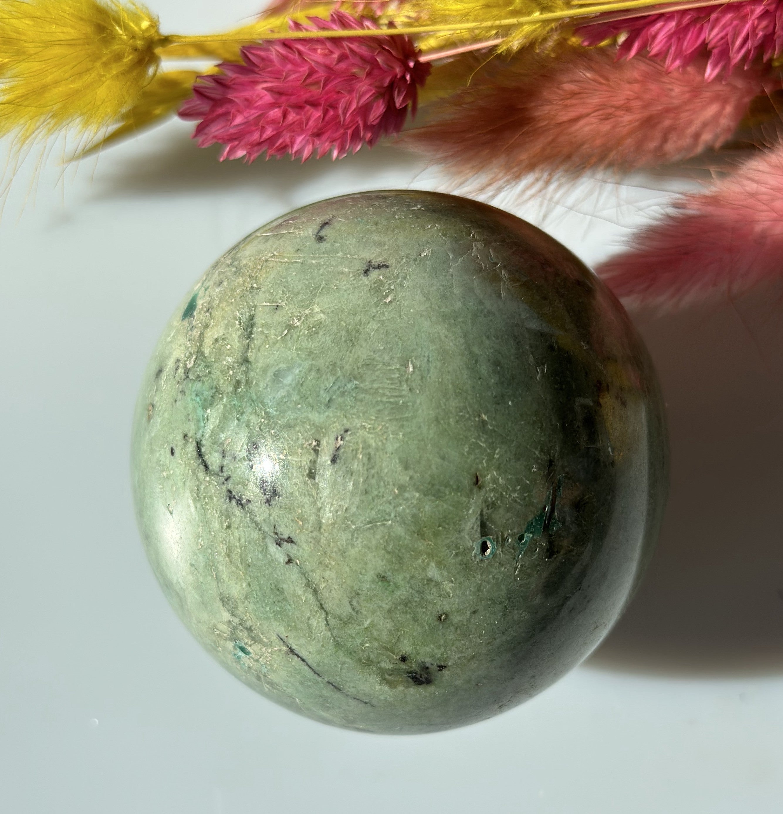 Chrysocolla kugle 6 - 7 cm 1