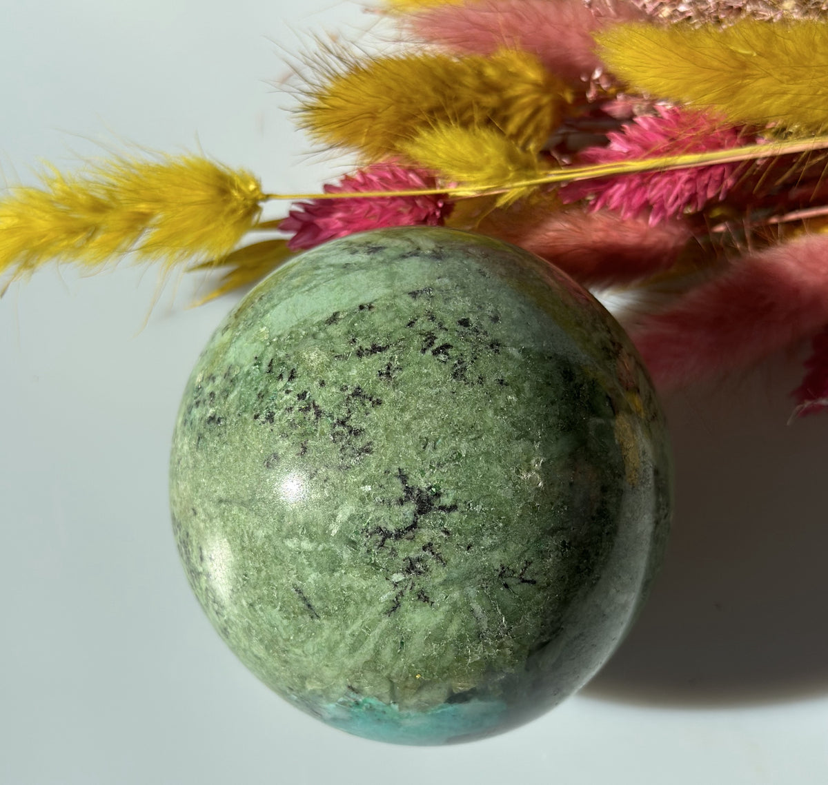 Chrysocolla kugle 7 - 8 cm 1