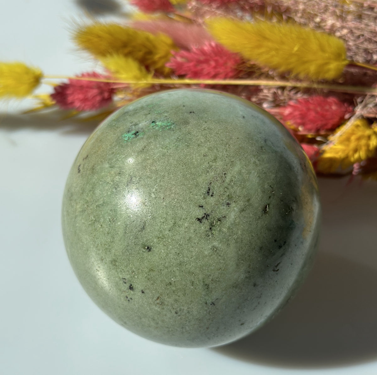 Chrysocolla kugle 8 - 9 cm 2