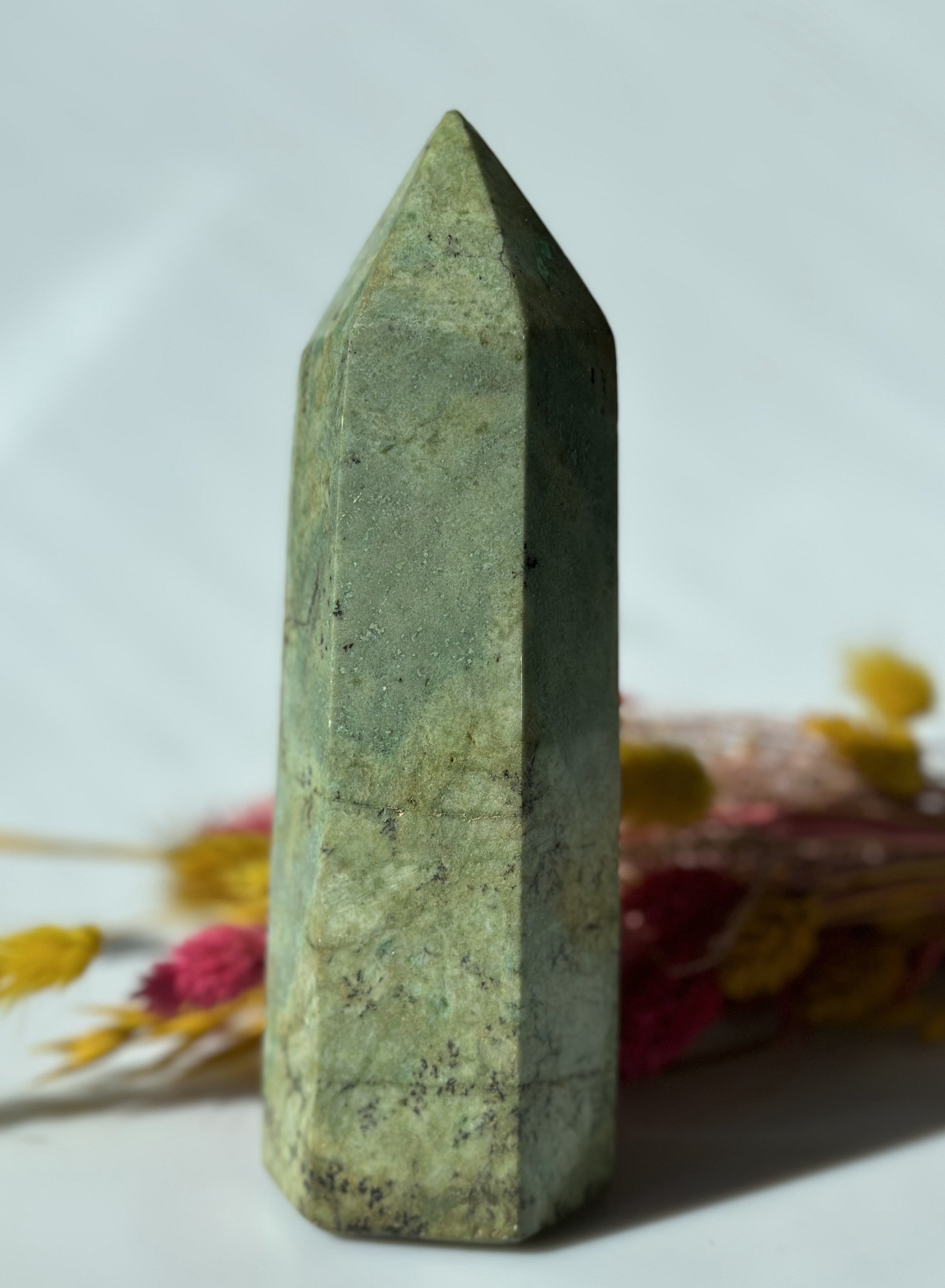 Chrysocolla Tårn 17,5 cm 1