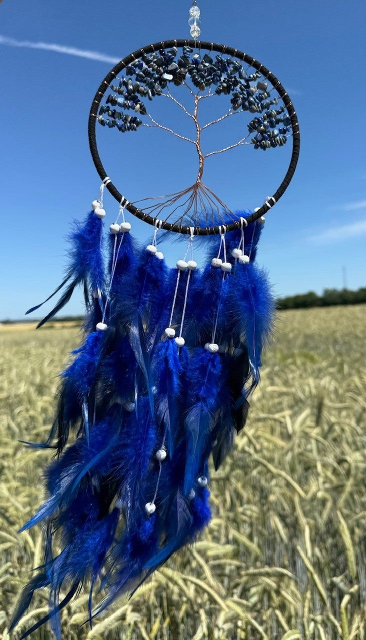 Drømmefanger Livets Træ lapis lazuli 2