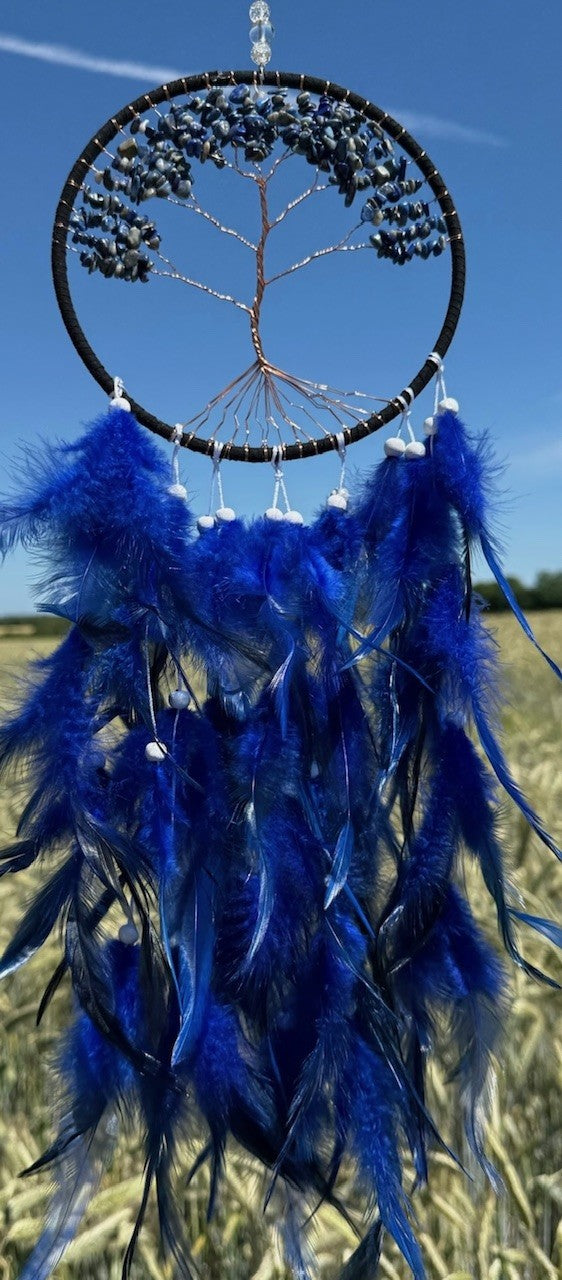 Drømmefanger Livets Træ lapis lazuli 3