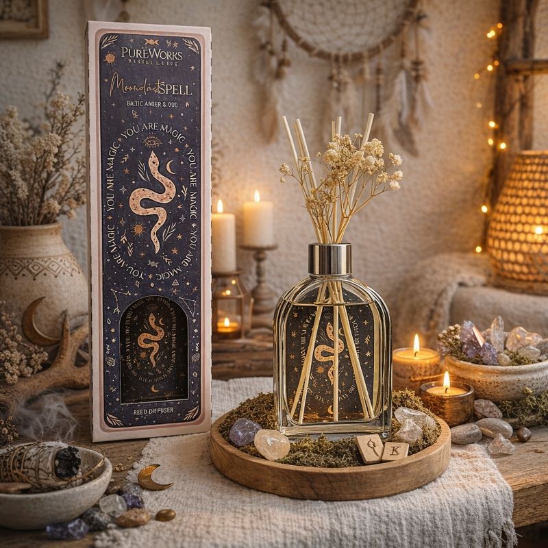 Duftpinde - Baltisk rav & Oudh 1