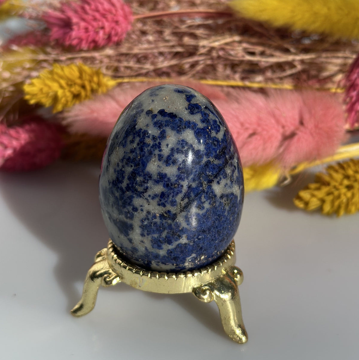 Dumortierit æg 4,8 cm 1