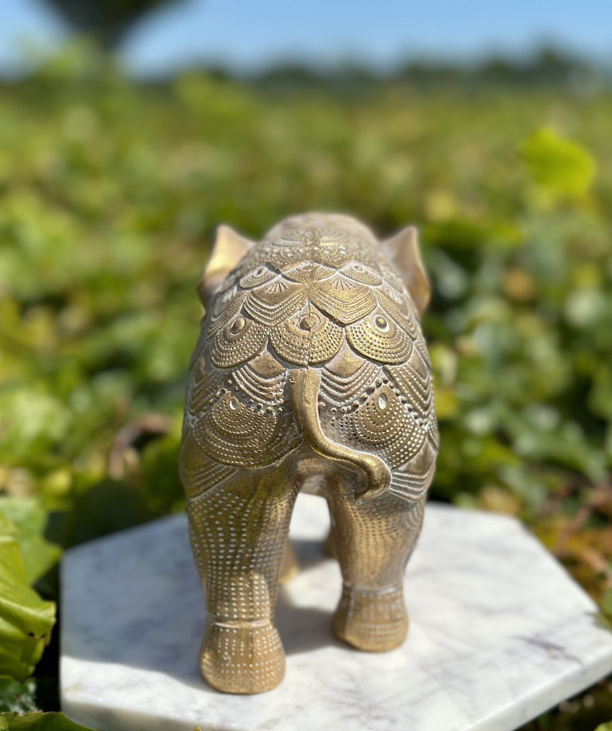 Elefant guld B 2