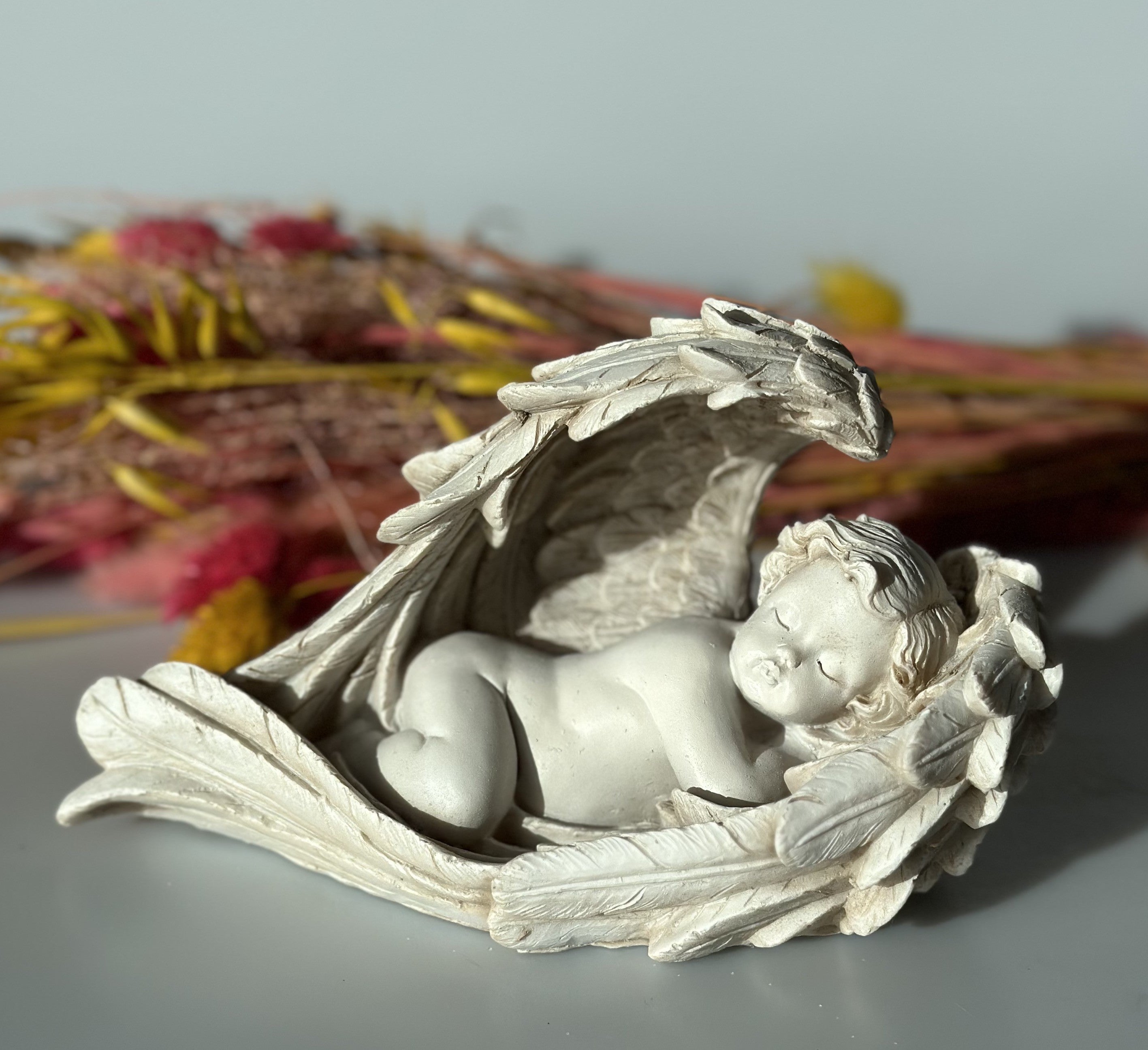 Engel i vinge 16 cm 3
