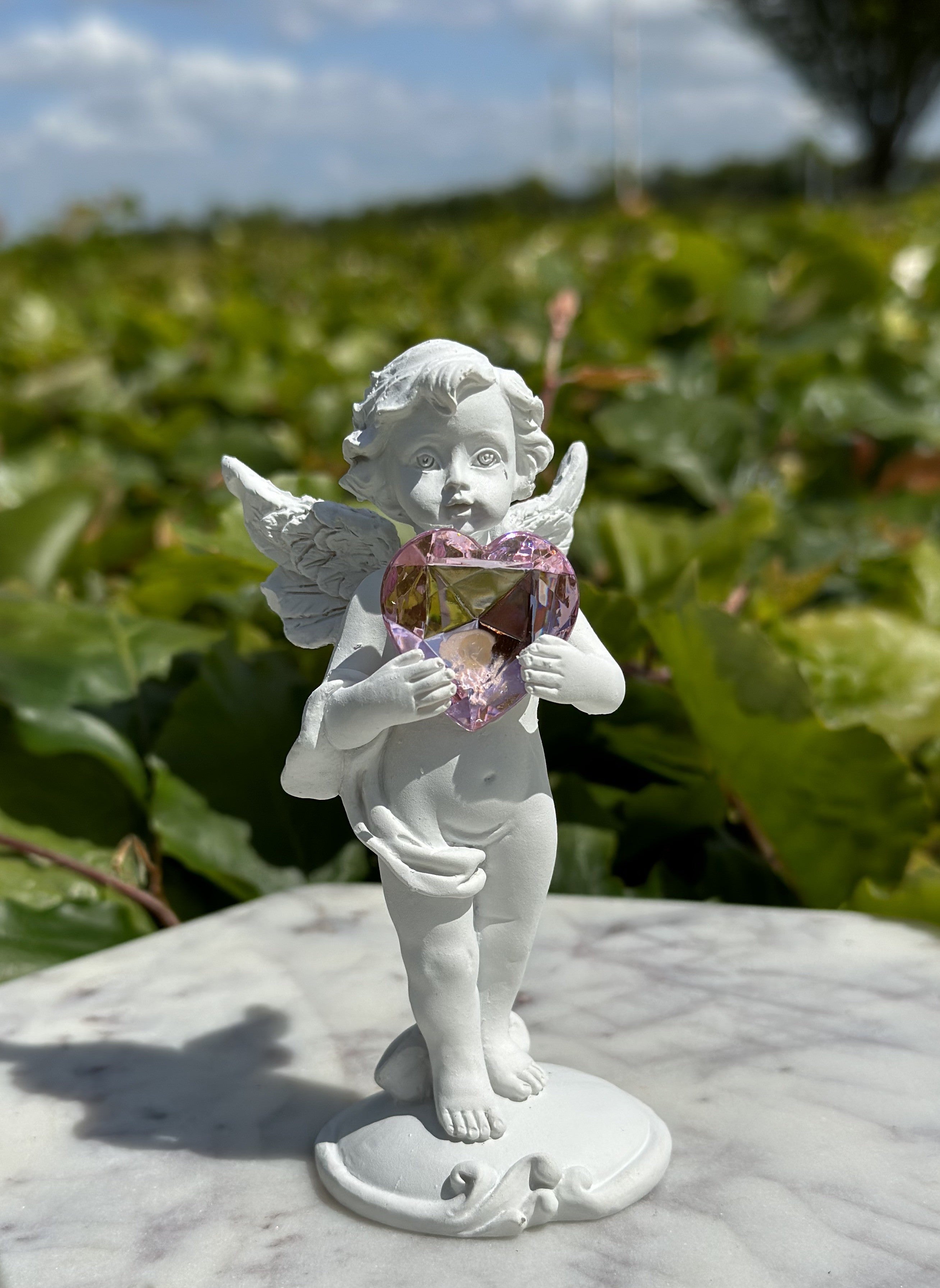 Engel m pink hjerte 4