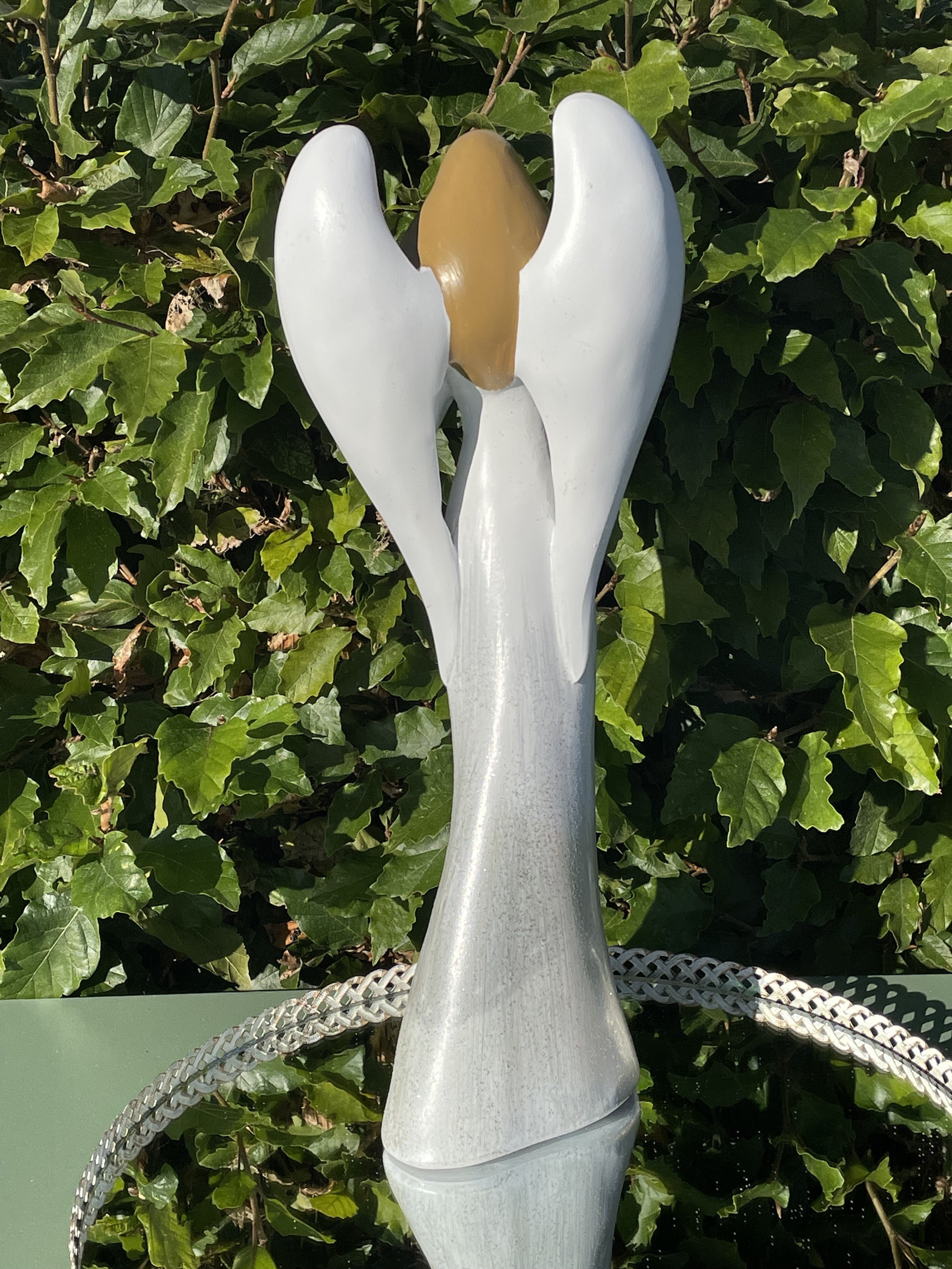 Engel med hjerte 32 cm 3