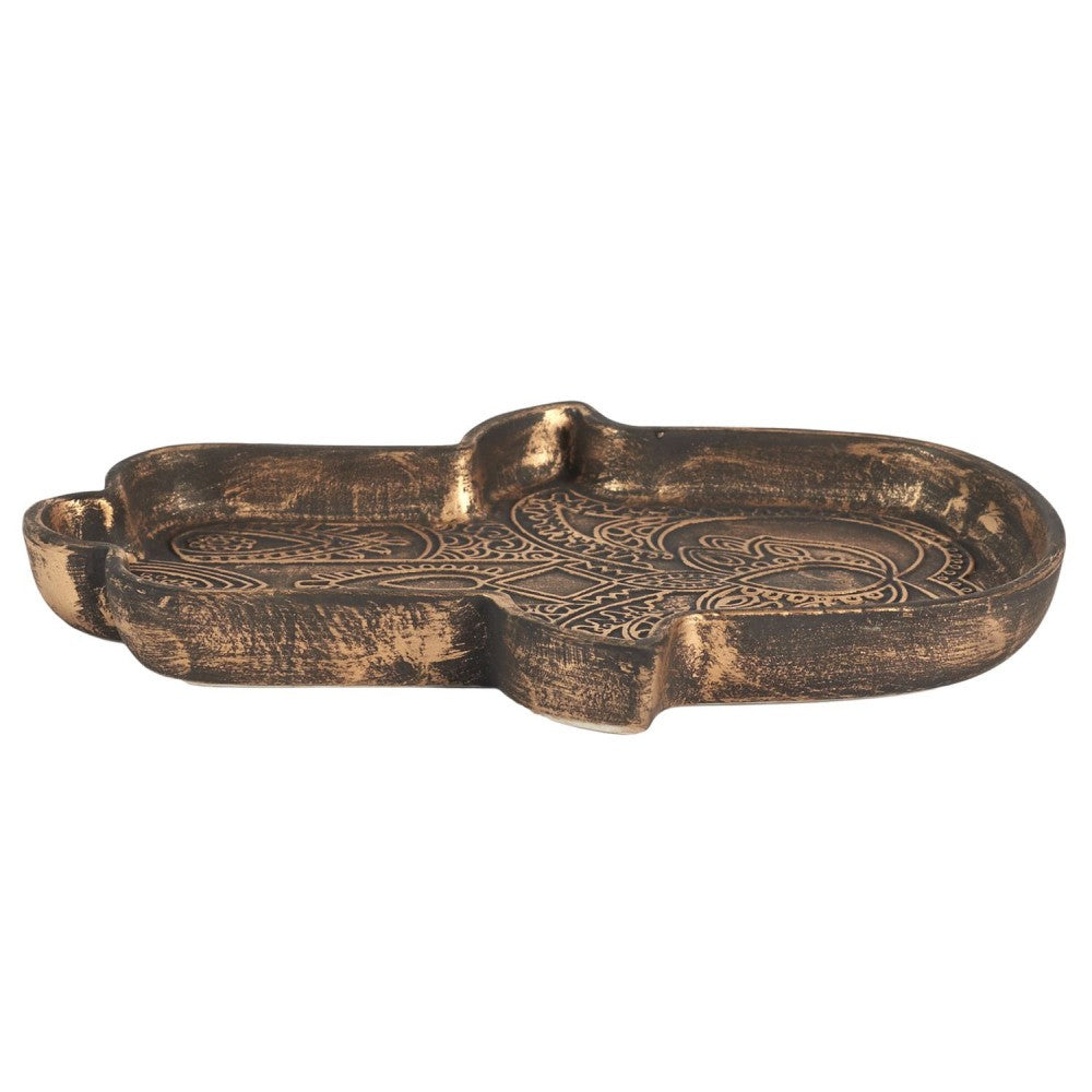 Fatimas hånd bronze fad 2