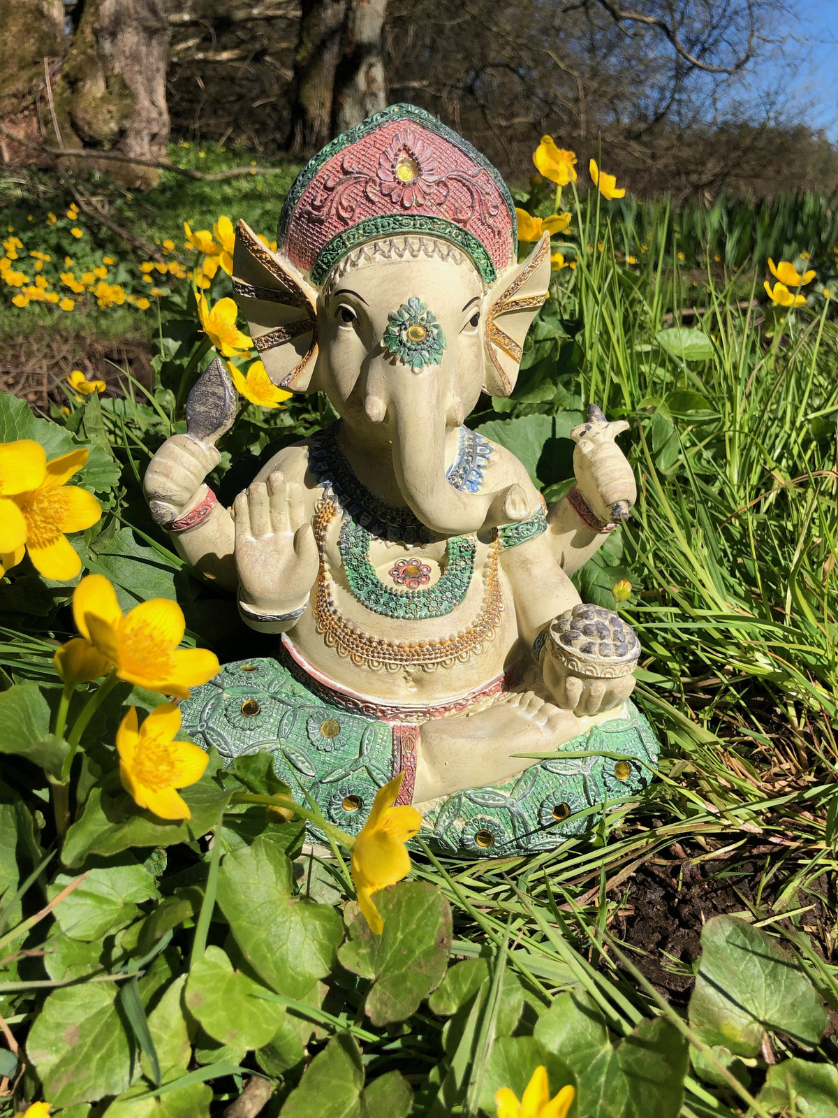 Ganesha farverig 3