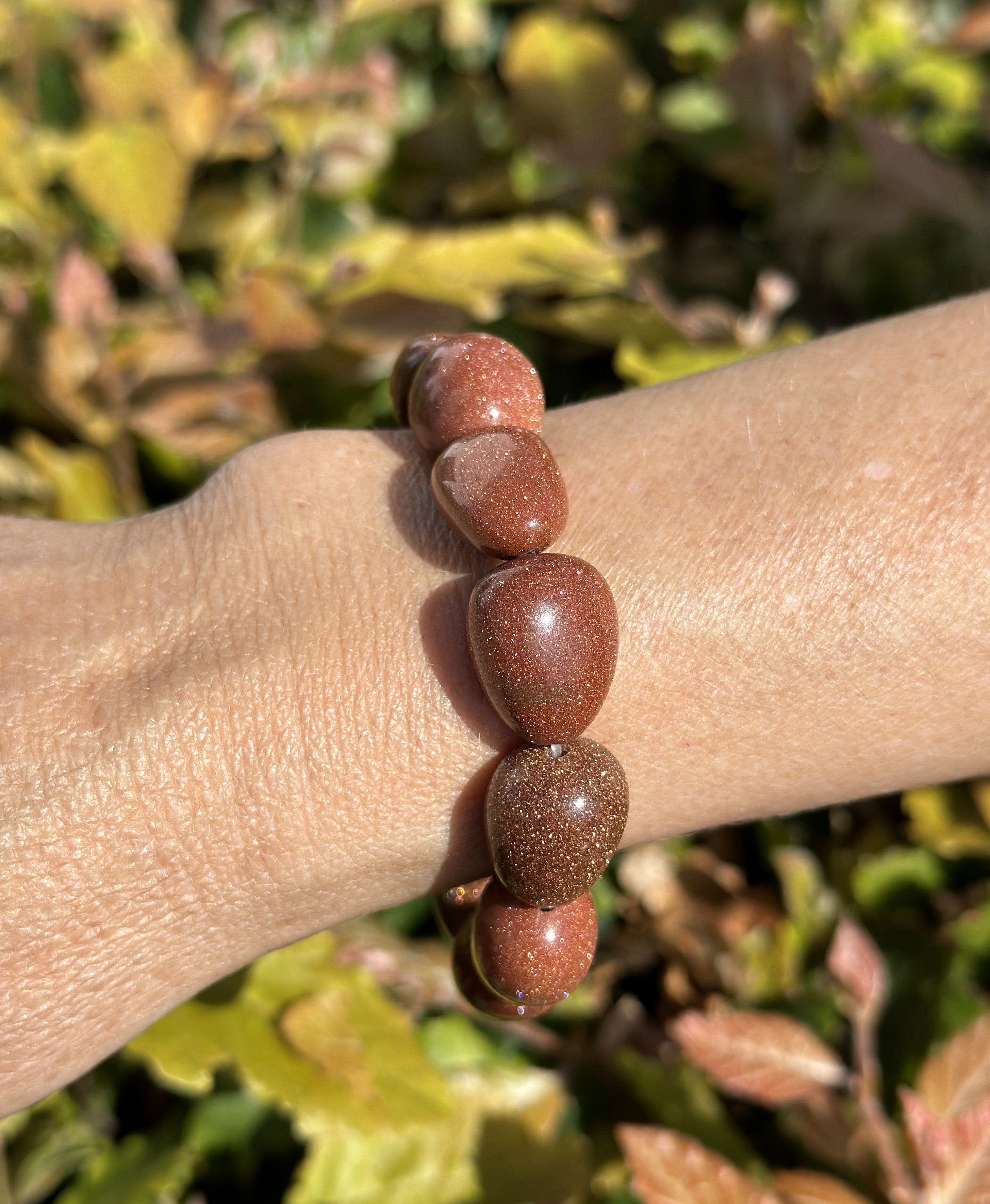 Goldstone armbånd 1