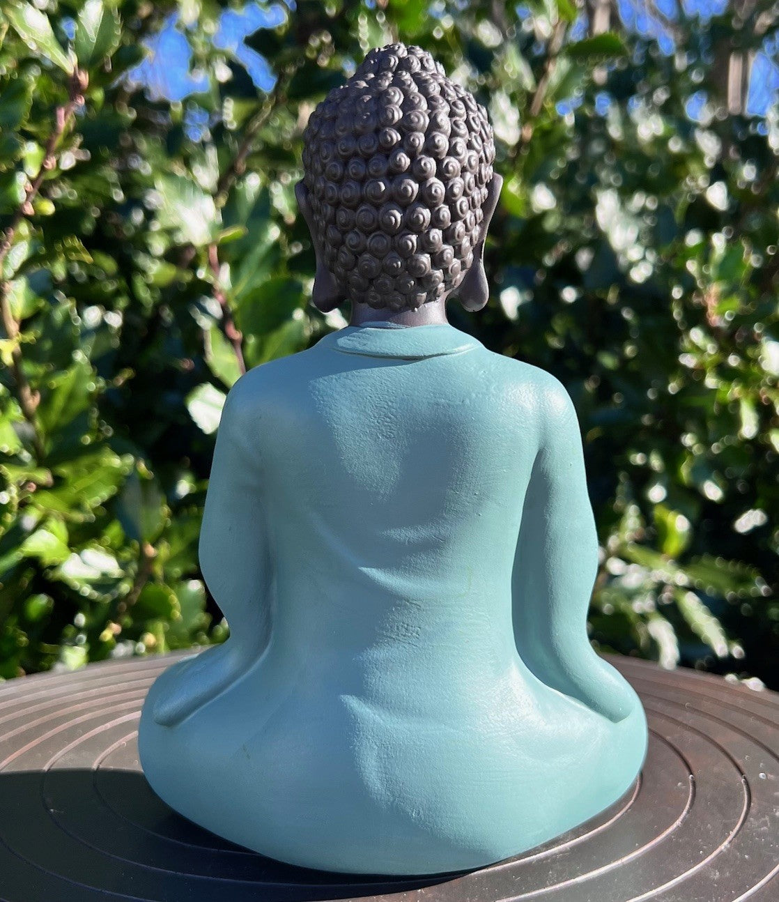 Grøn buddha statue 4