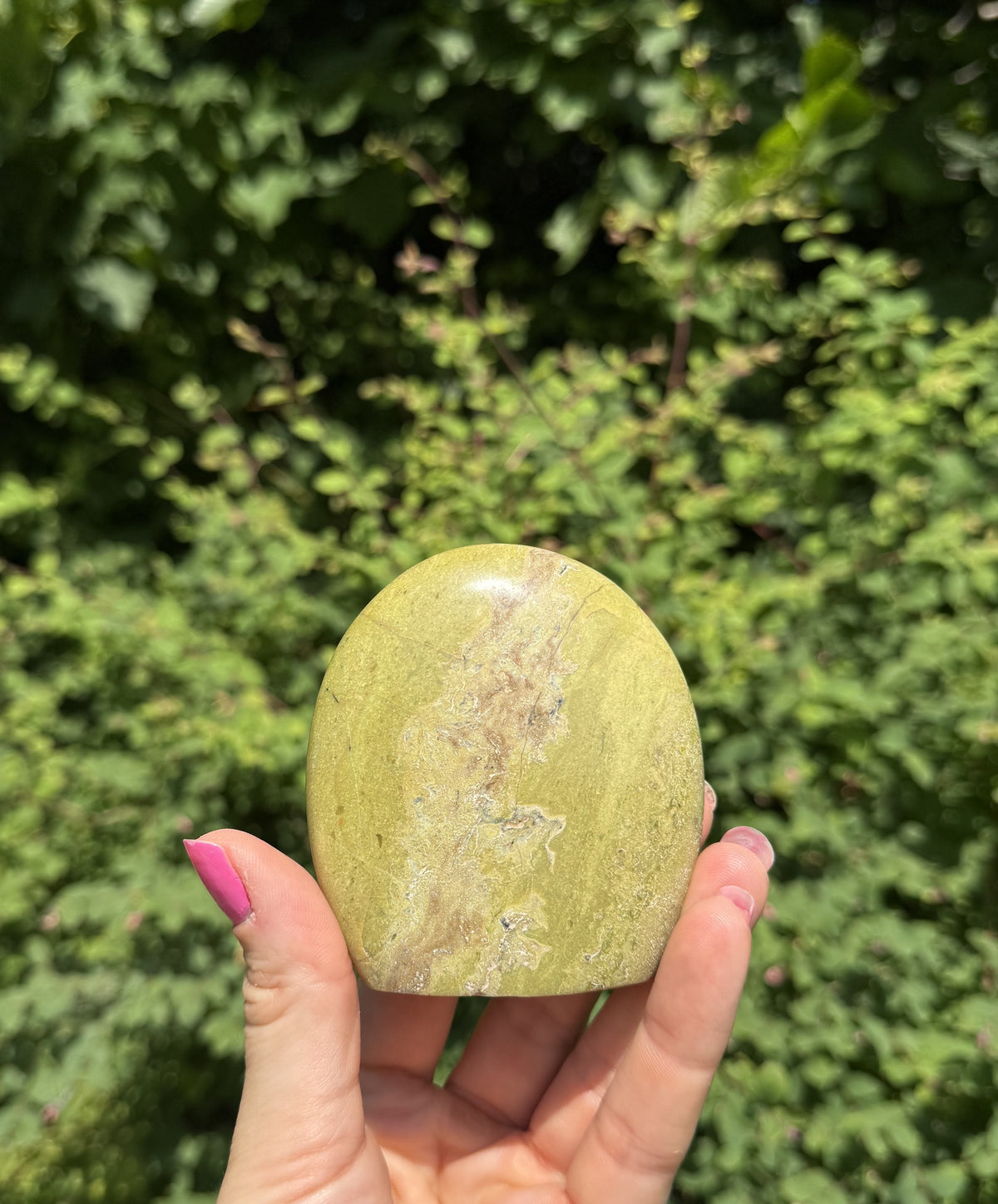 Grøn opal freeform 8 - 9 4