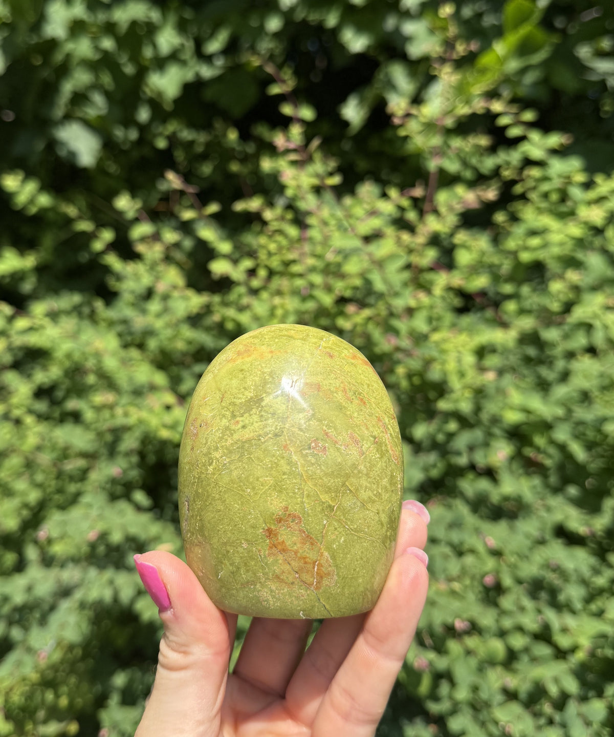 Grøn opal freeform 8 - 9 5