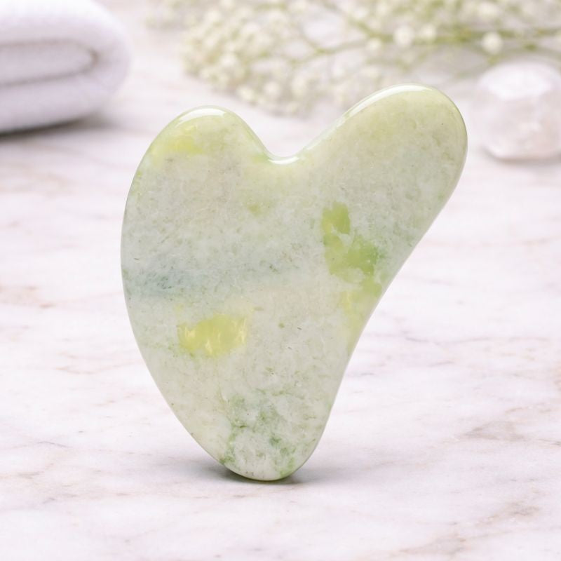 Gua sha i Grøn jade 1