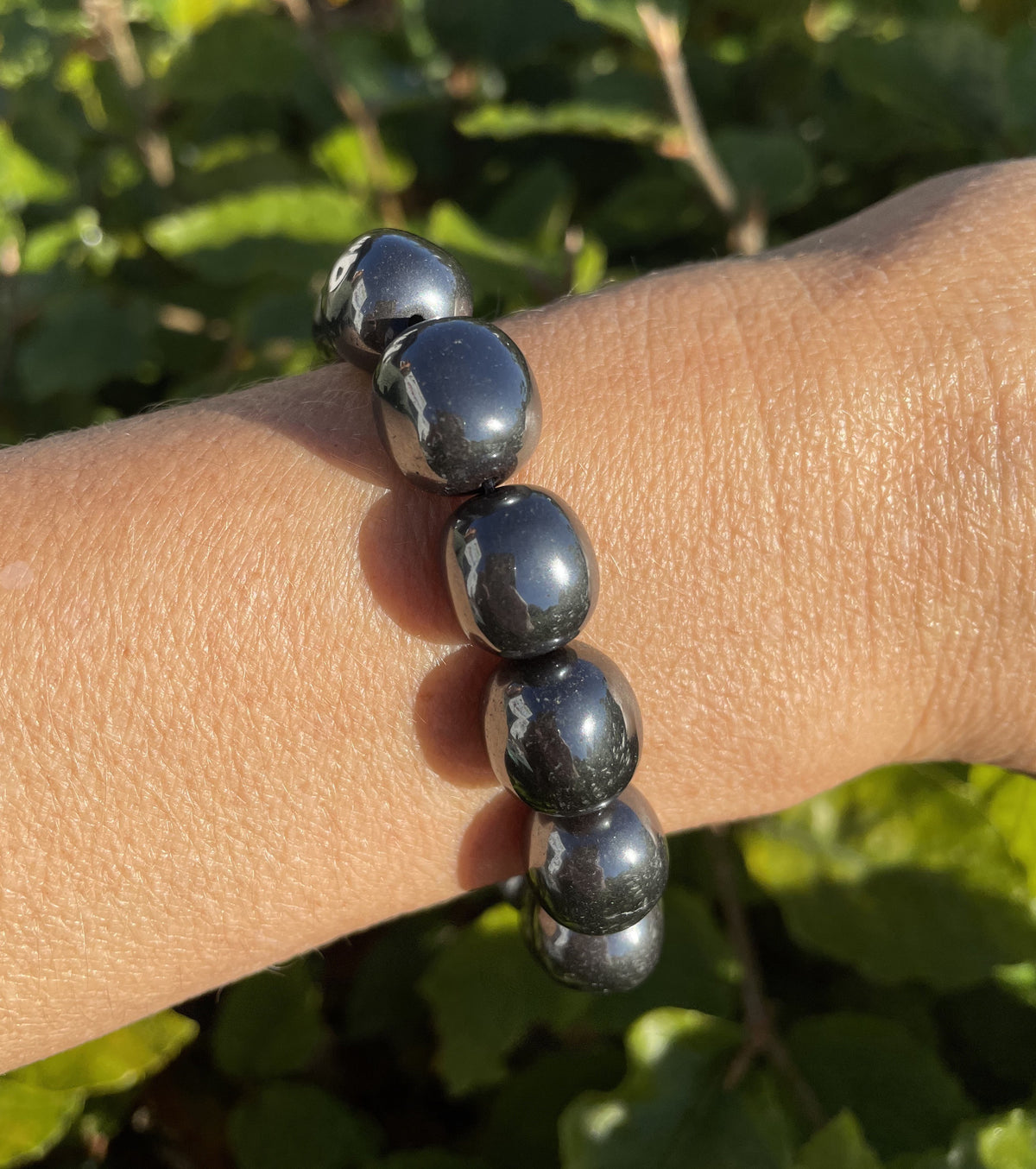Hæmatit armbånd 10 - 12 mm 2