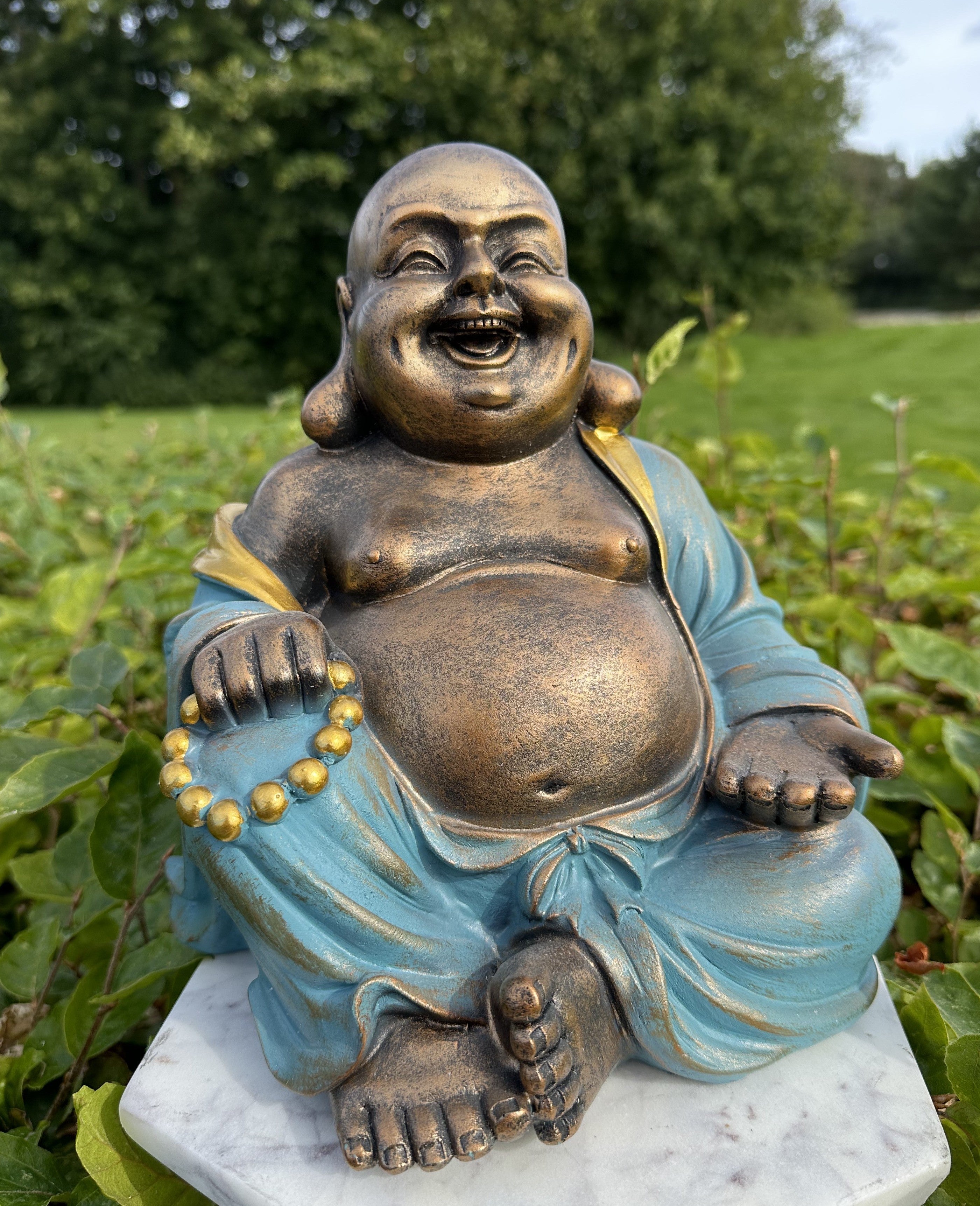 Happy Buddha - 23 cm 5