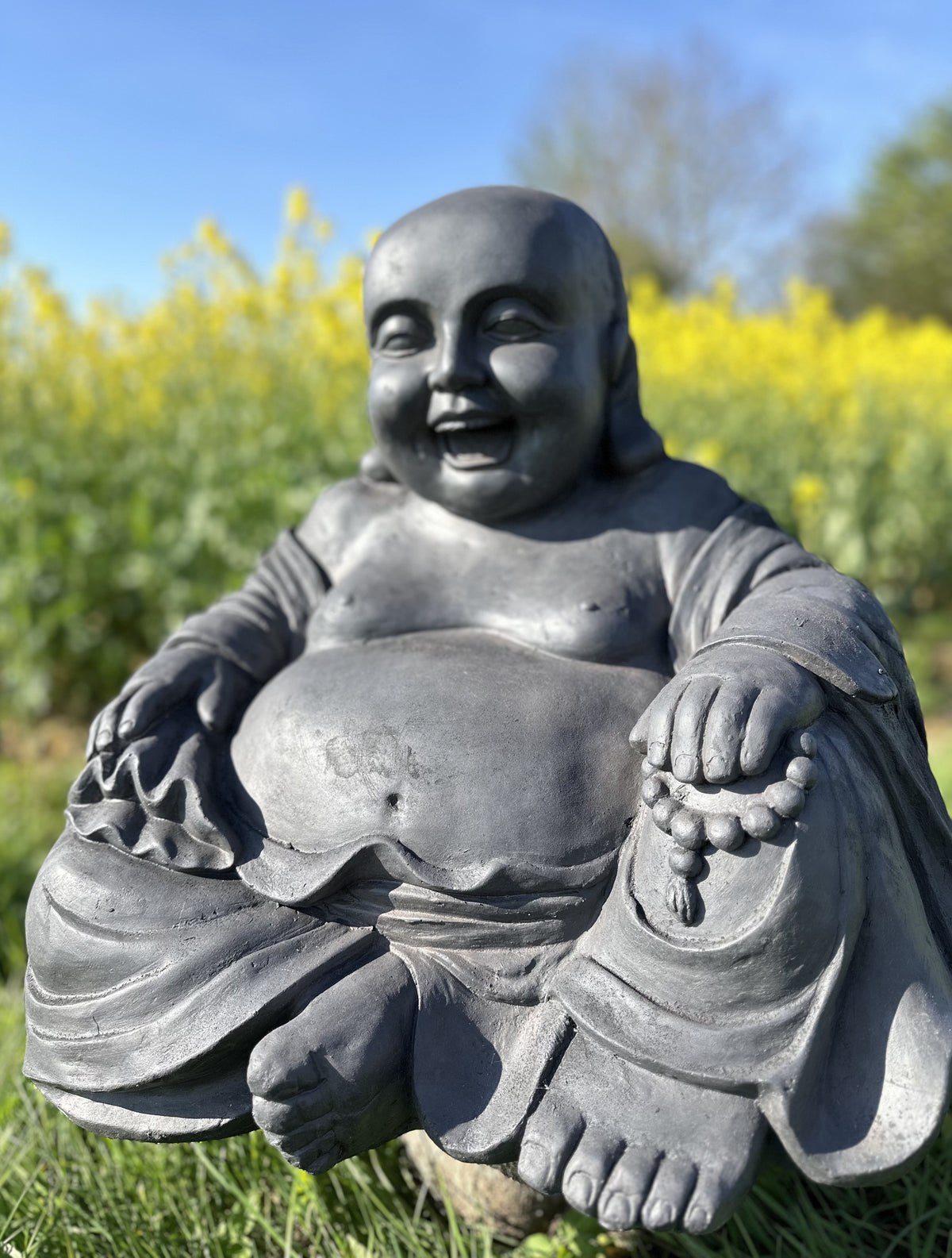 Happy Buddha stor 60 cm 2