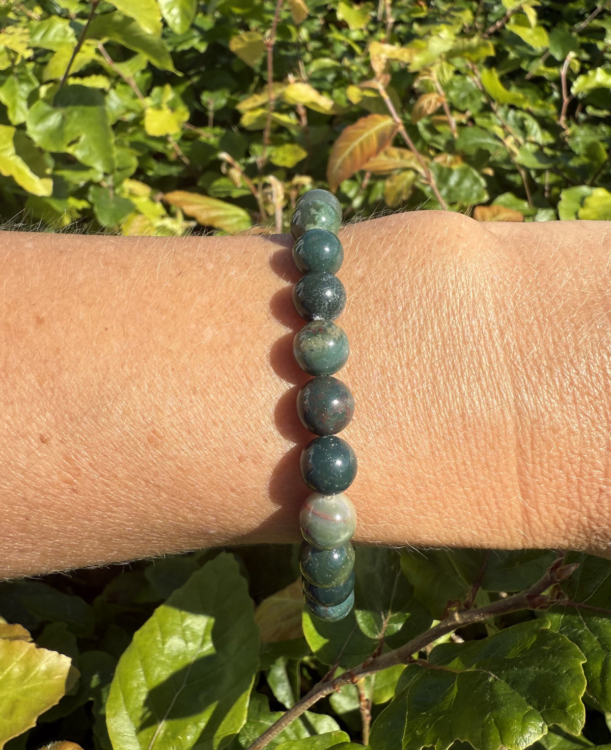 Heliotrop armbånd - 8 mm 4