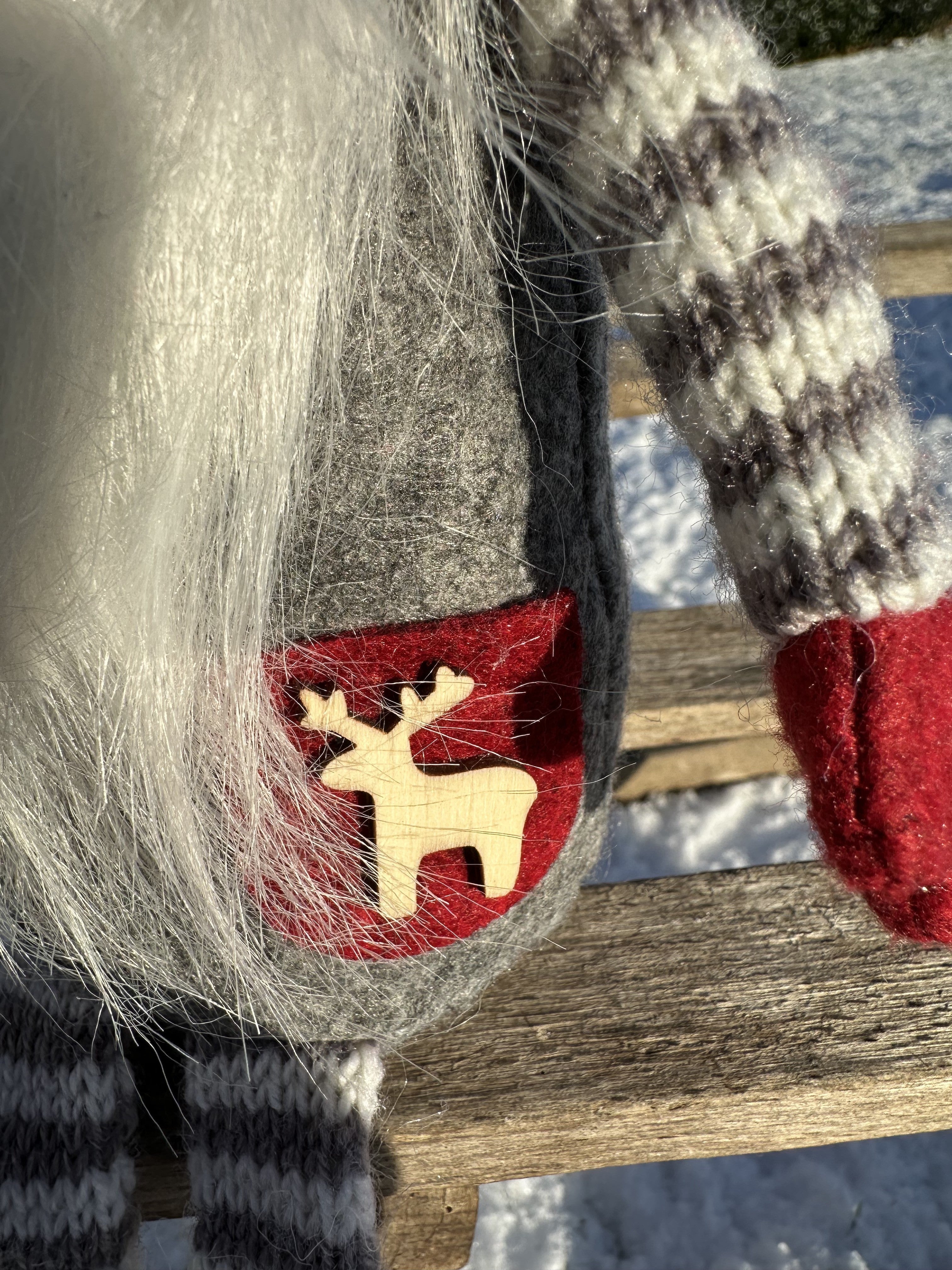 Ho Ho Nisse - hvid skæg 4