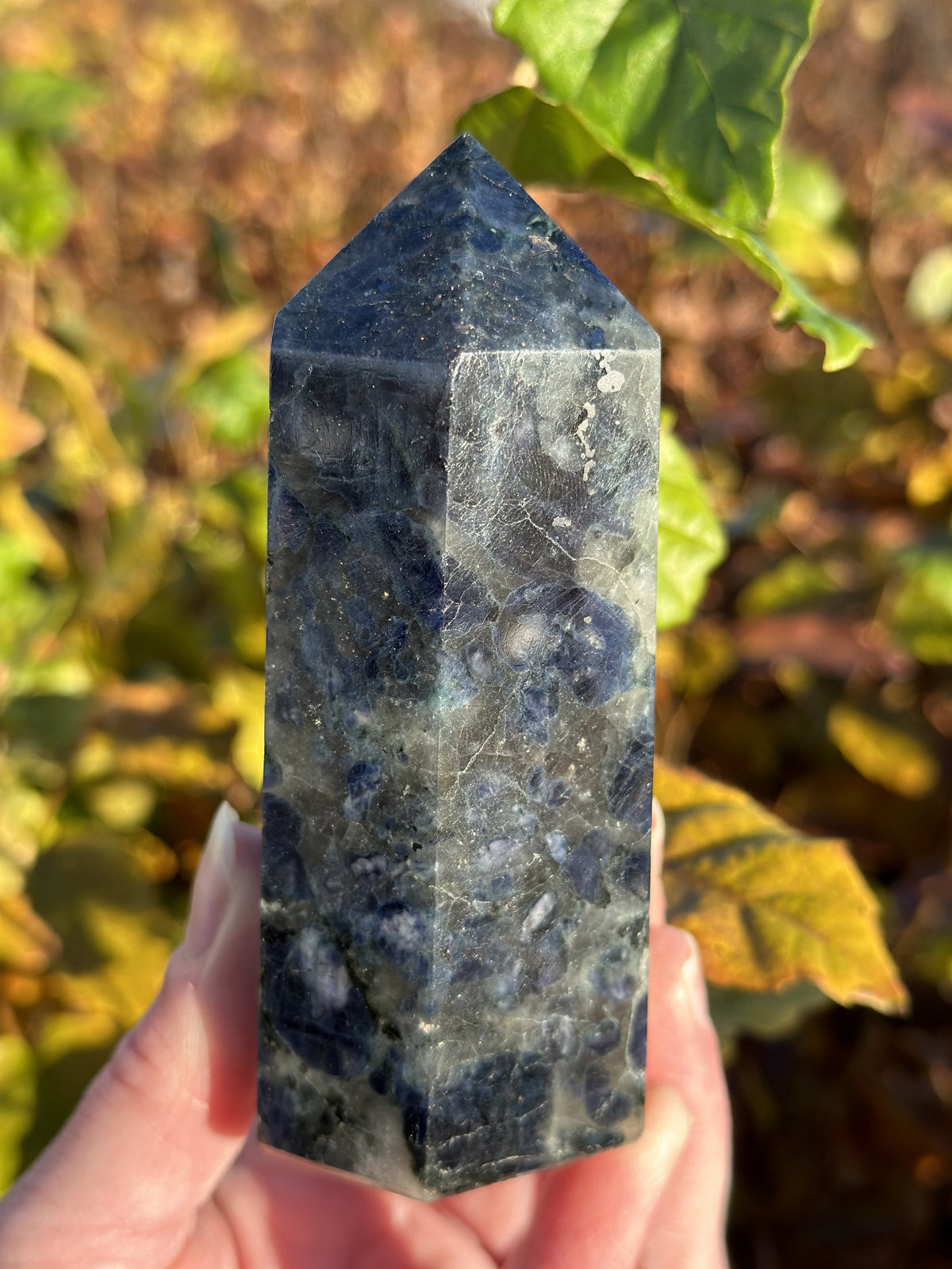 Iolit - Cordierit Tårn 10,5 cm