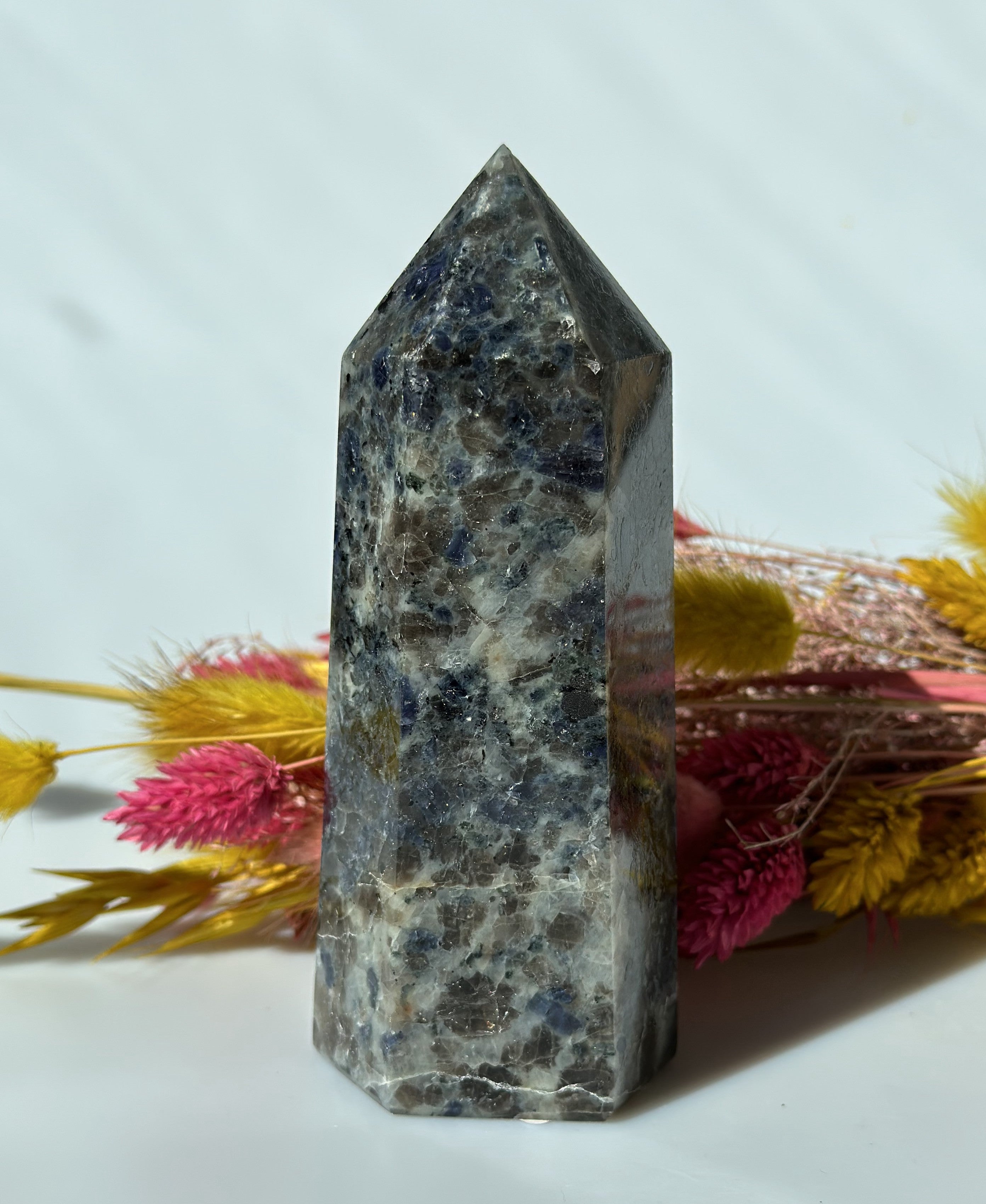 Iolit - Cordierit Tårn 13,5 cm 1