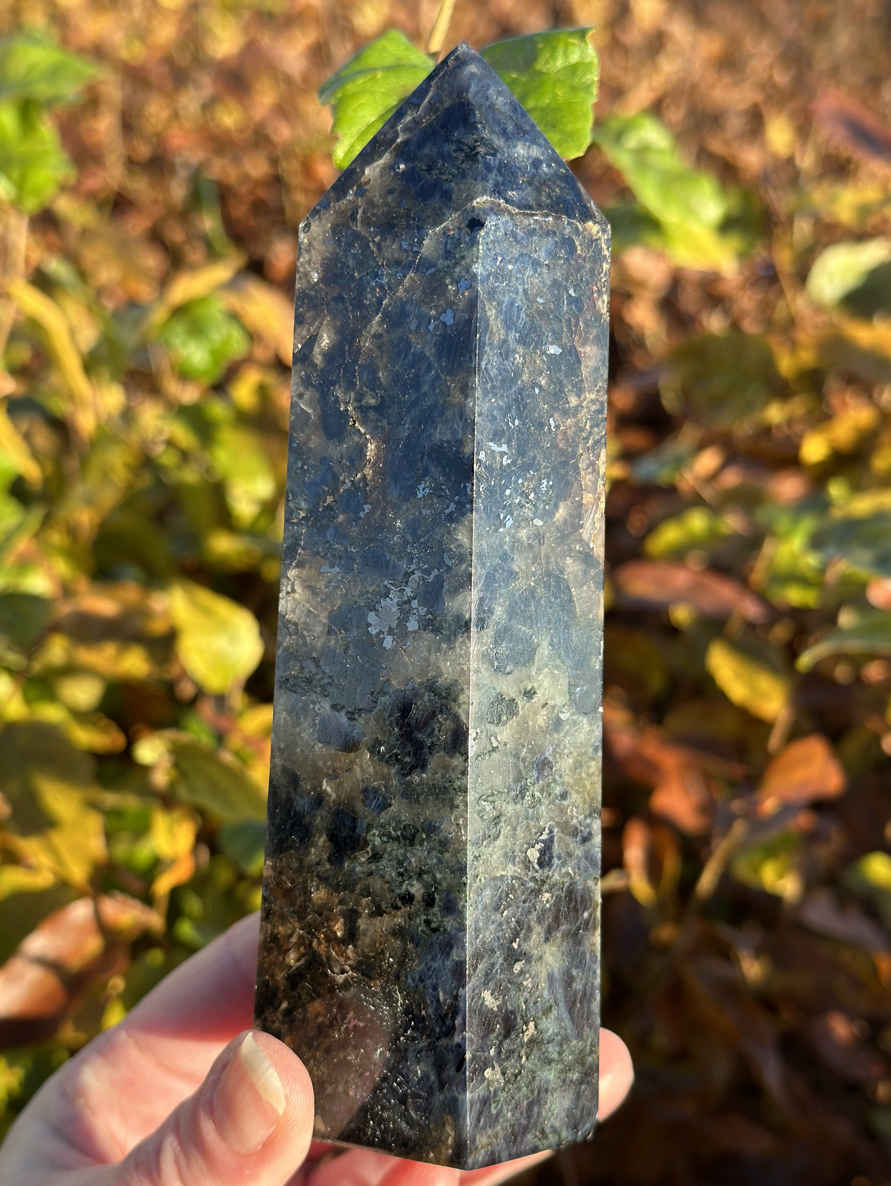 Iolit - Cordierit Tårn 16 cm 1