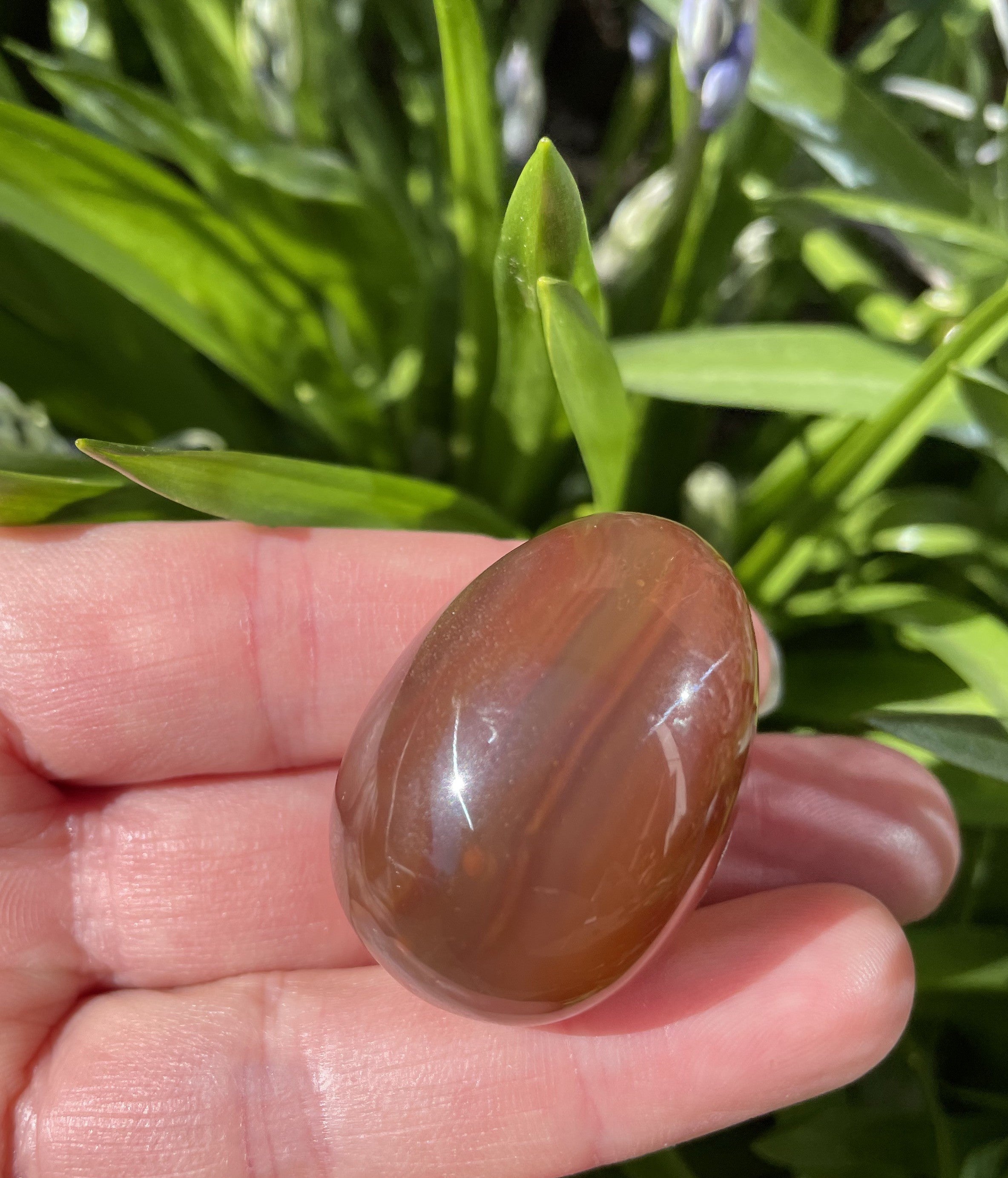 Karneol æg 3,5 cm 4
