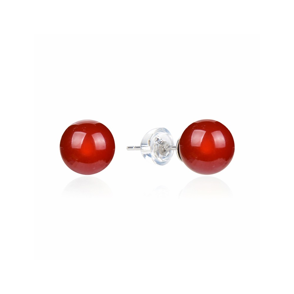 Karneol ørering 1