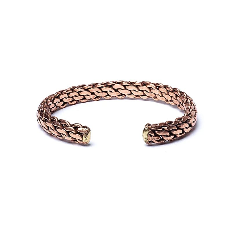 Kobber armbånd - kæde 3