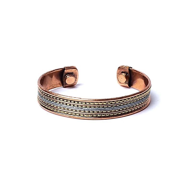Kobber armbånd med magnetbånd 4