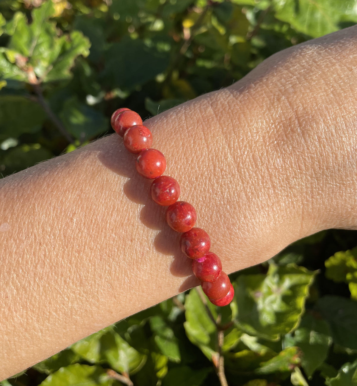 Koral armbånd 8 mm 1