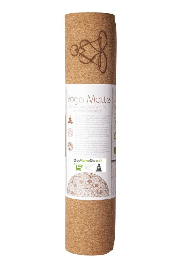 Kork yogamåtte 3