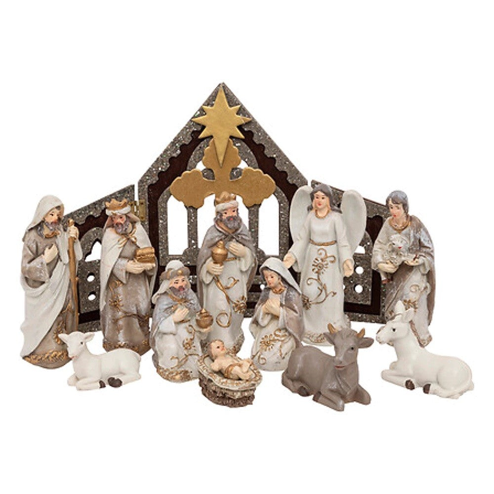 Krybbespil m. 11 figurer 2