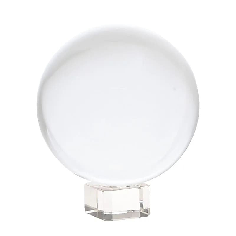 Krystal kugle 10 cm