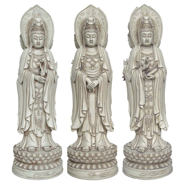 Kuan-Yin 3 sidet figur 2