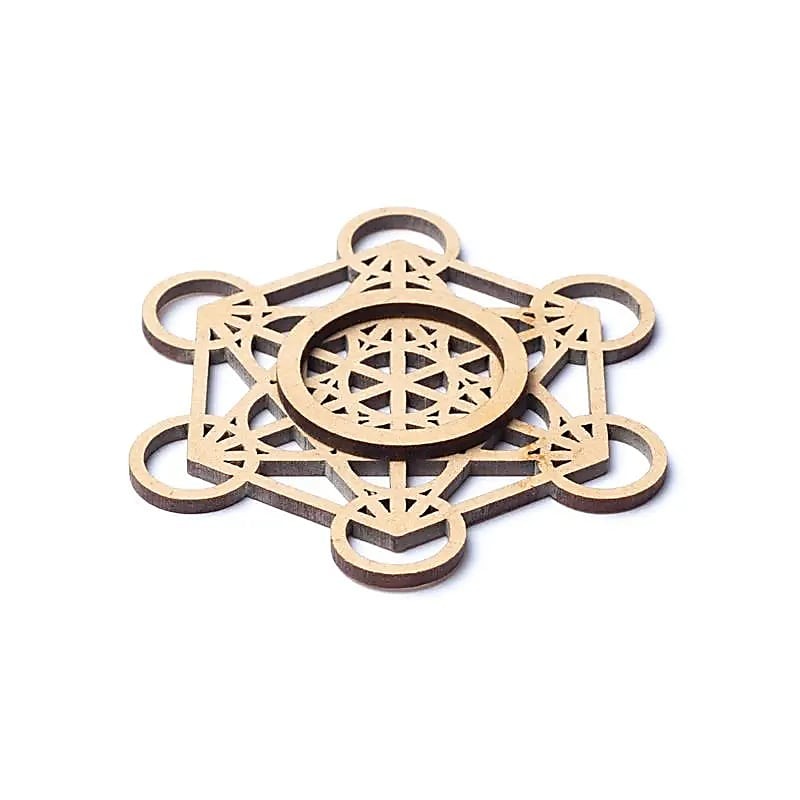 Kugleholder m. Metatrons motiv 2