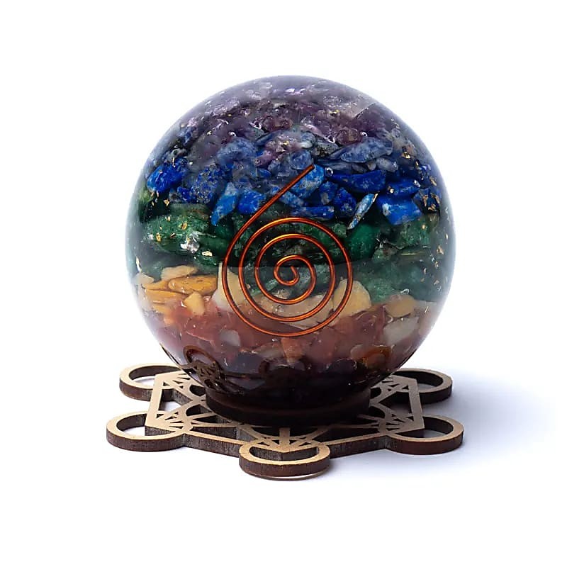 Kugleholder m. Metatrons motiv 3
