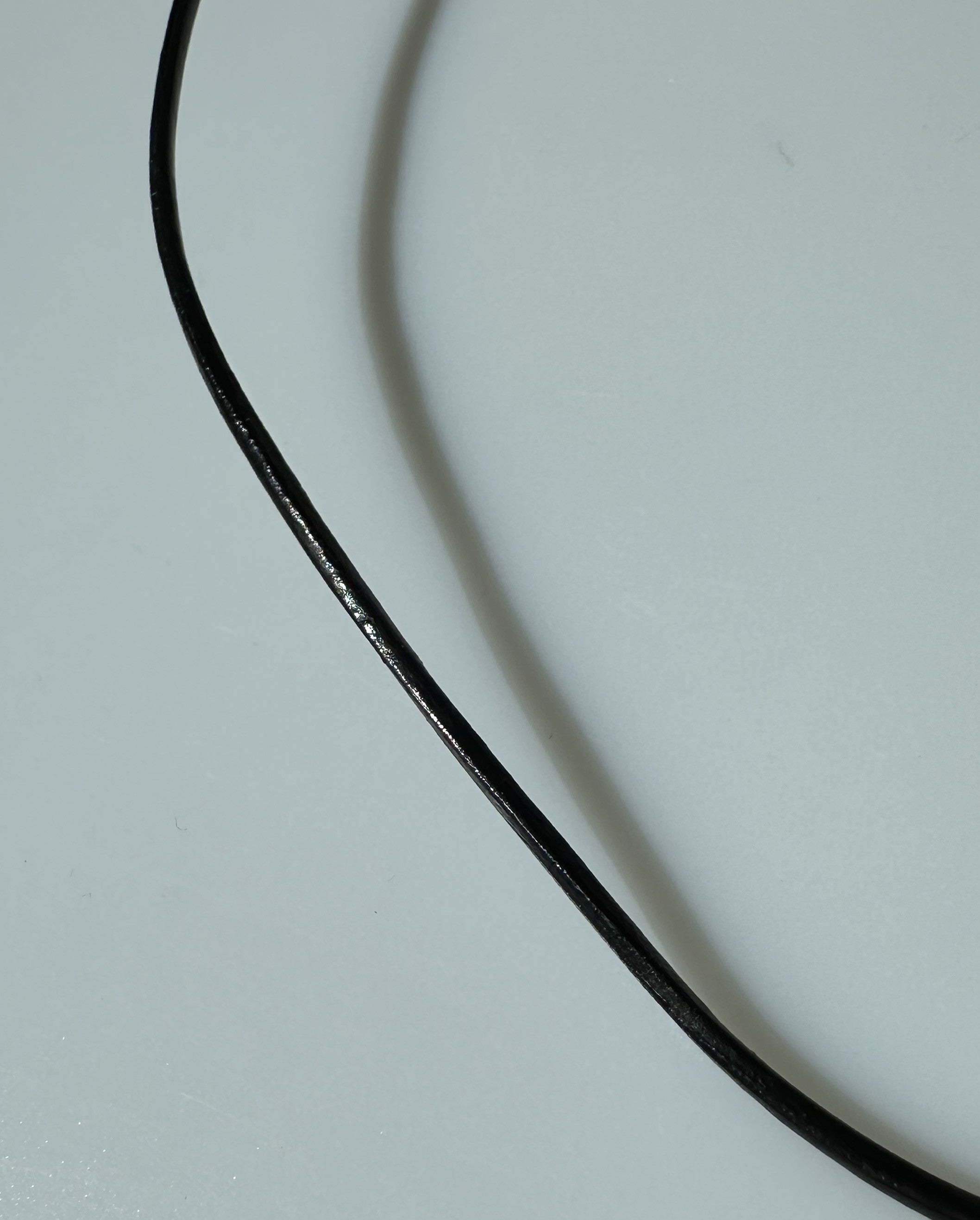 Læderkæde 45 cm 3