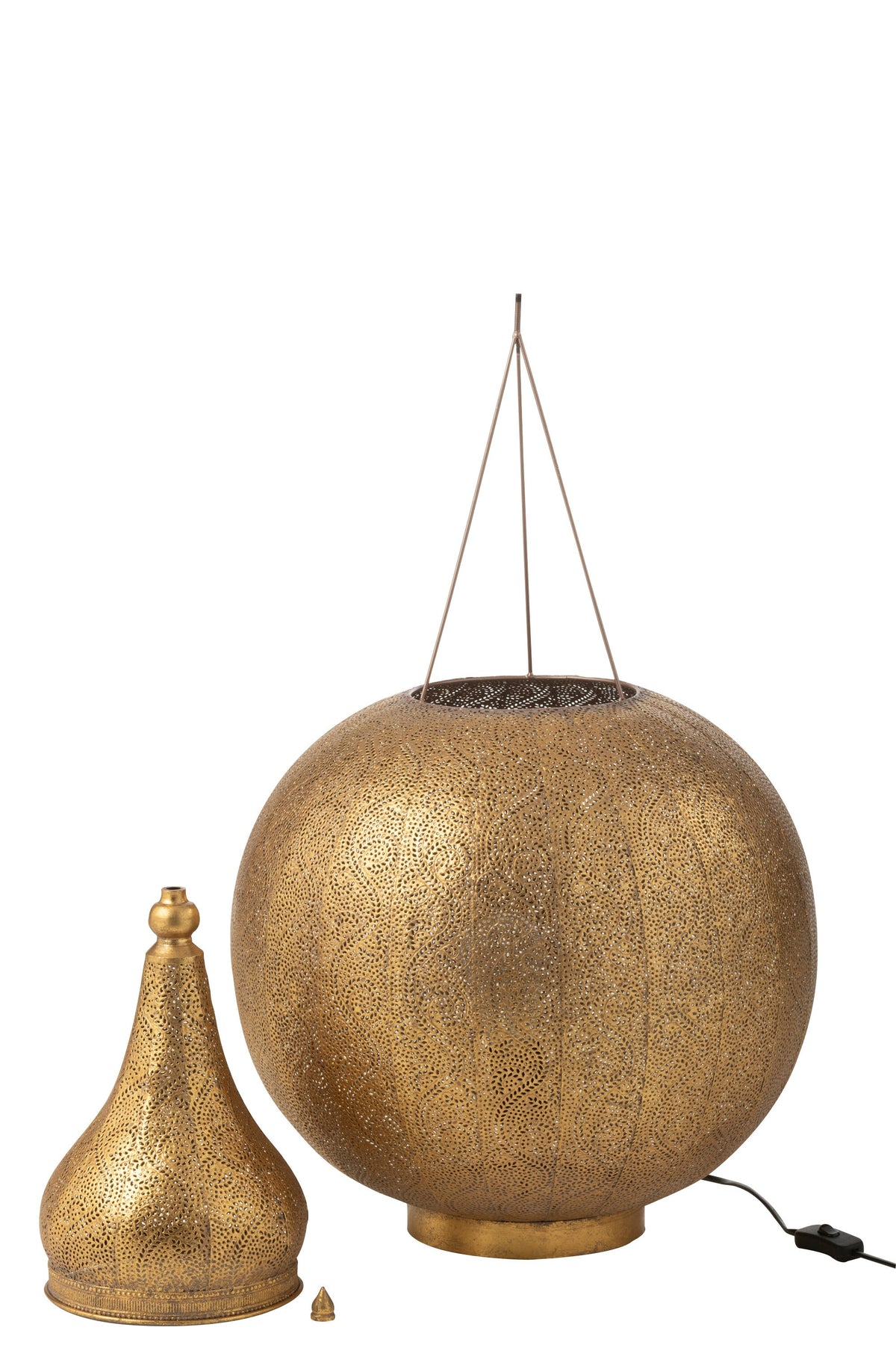 Lampe Aladin GOLD 77cm 3