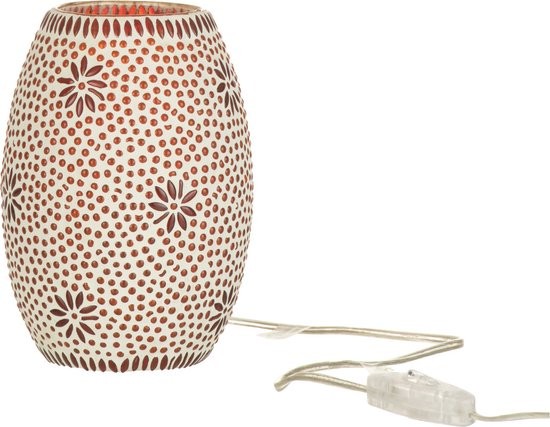 Lampe i glas - Rød 3
