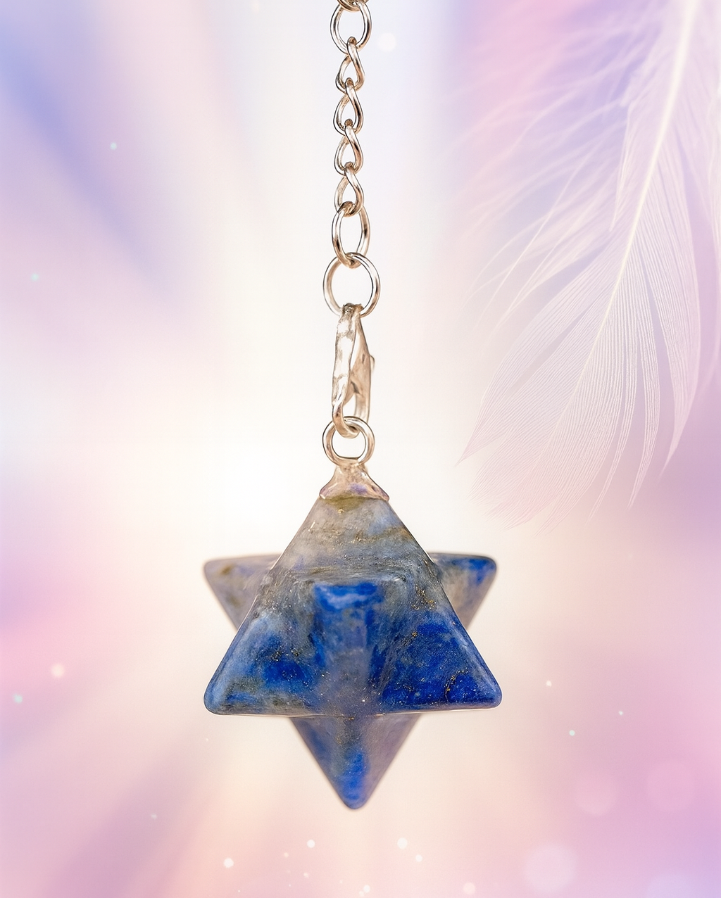 Lapis lazuli Merkaba 1