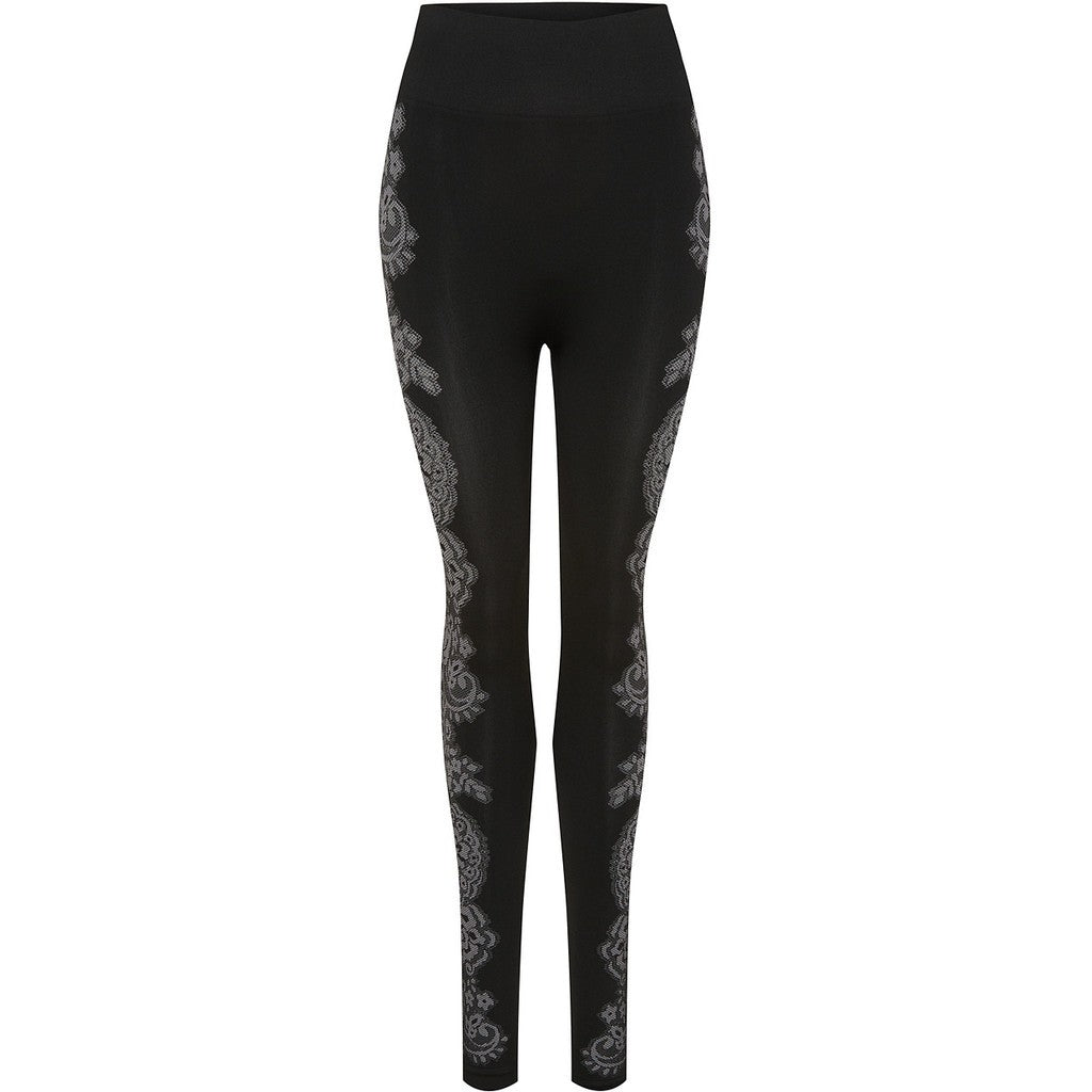 Leggings - Versailles - Sort 2