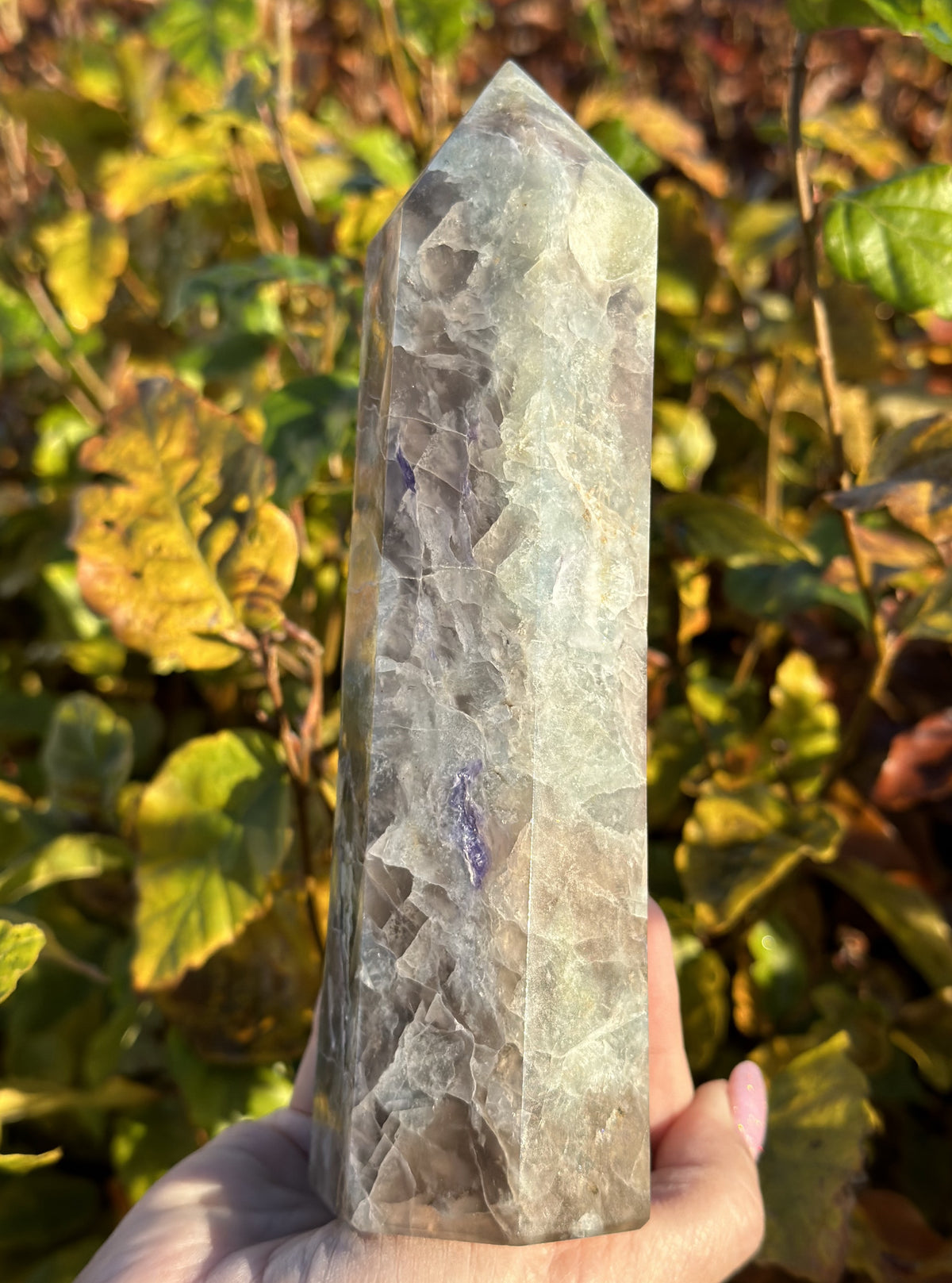 Lepidolit Tårn 18 cm 1