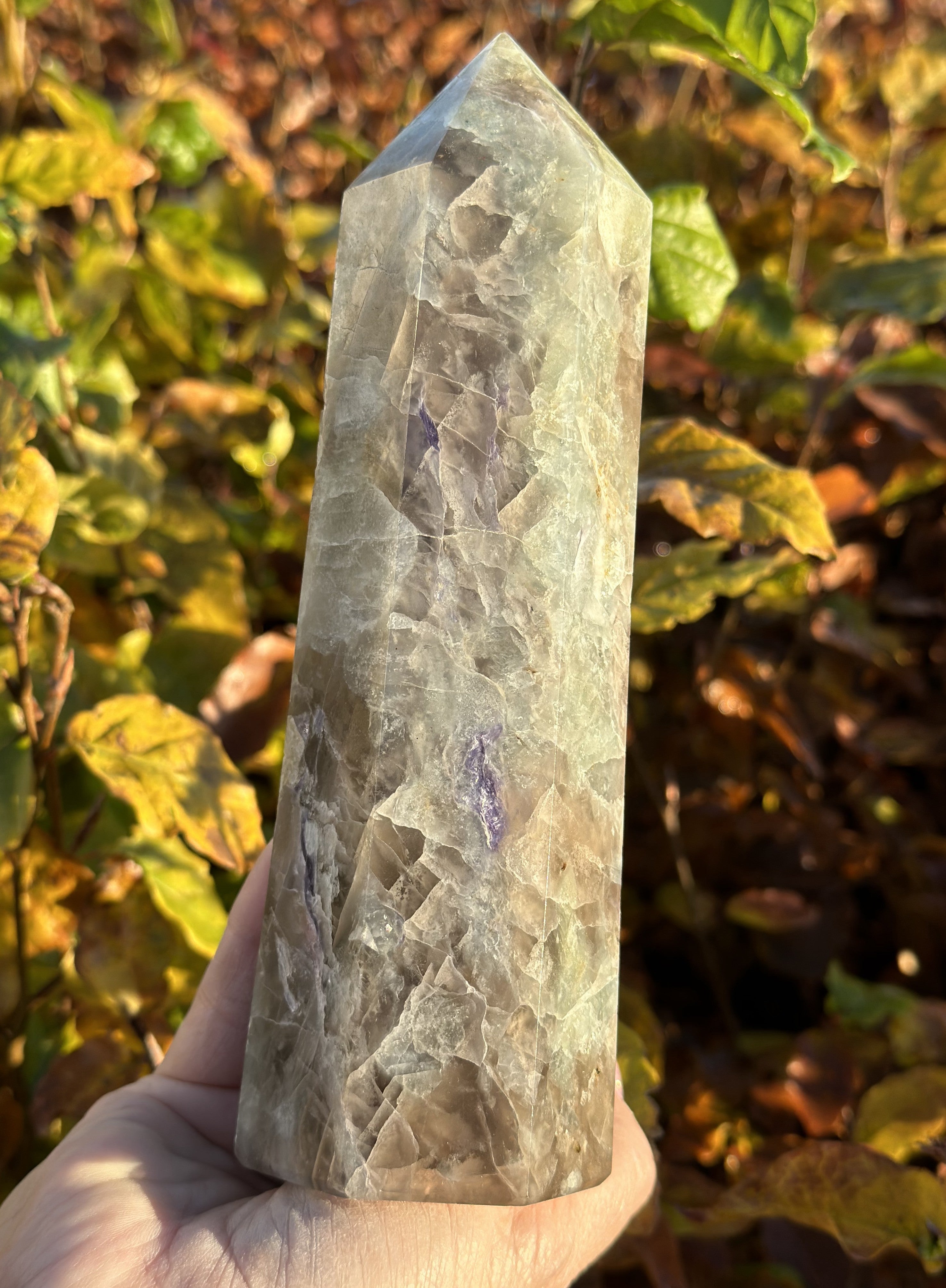 Lepidolit Tårn 18 cm 3