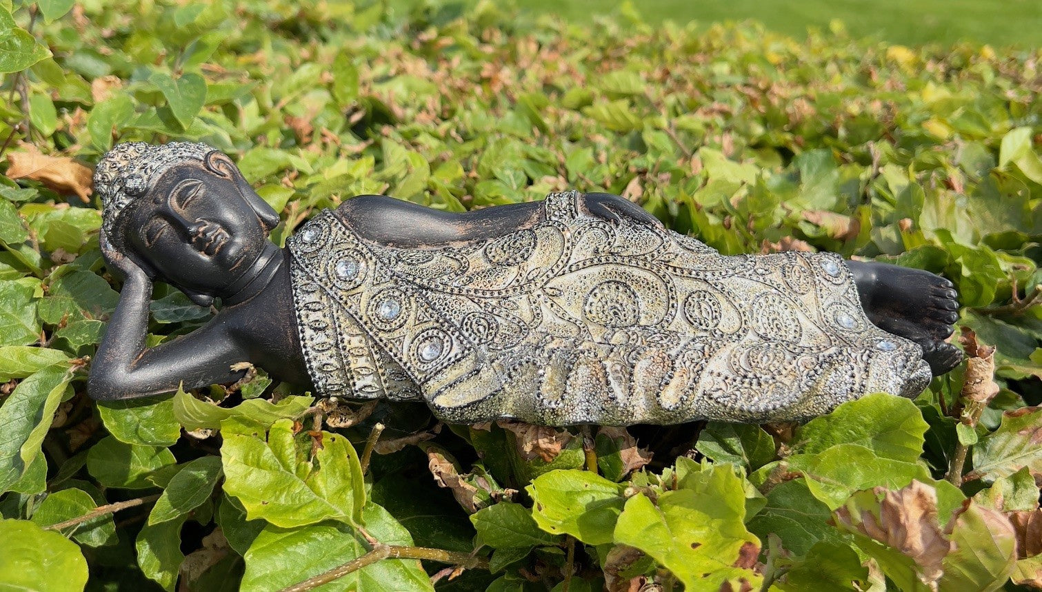 Liggende thailandsk Buddha 1