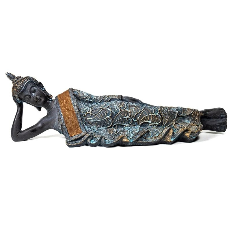 Liggende thailandsk Buddha 36 cm 1